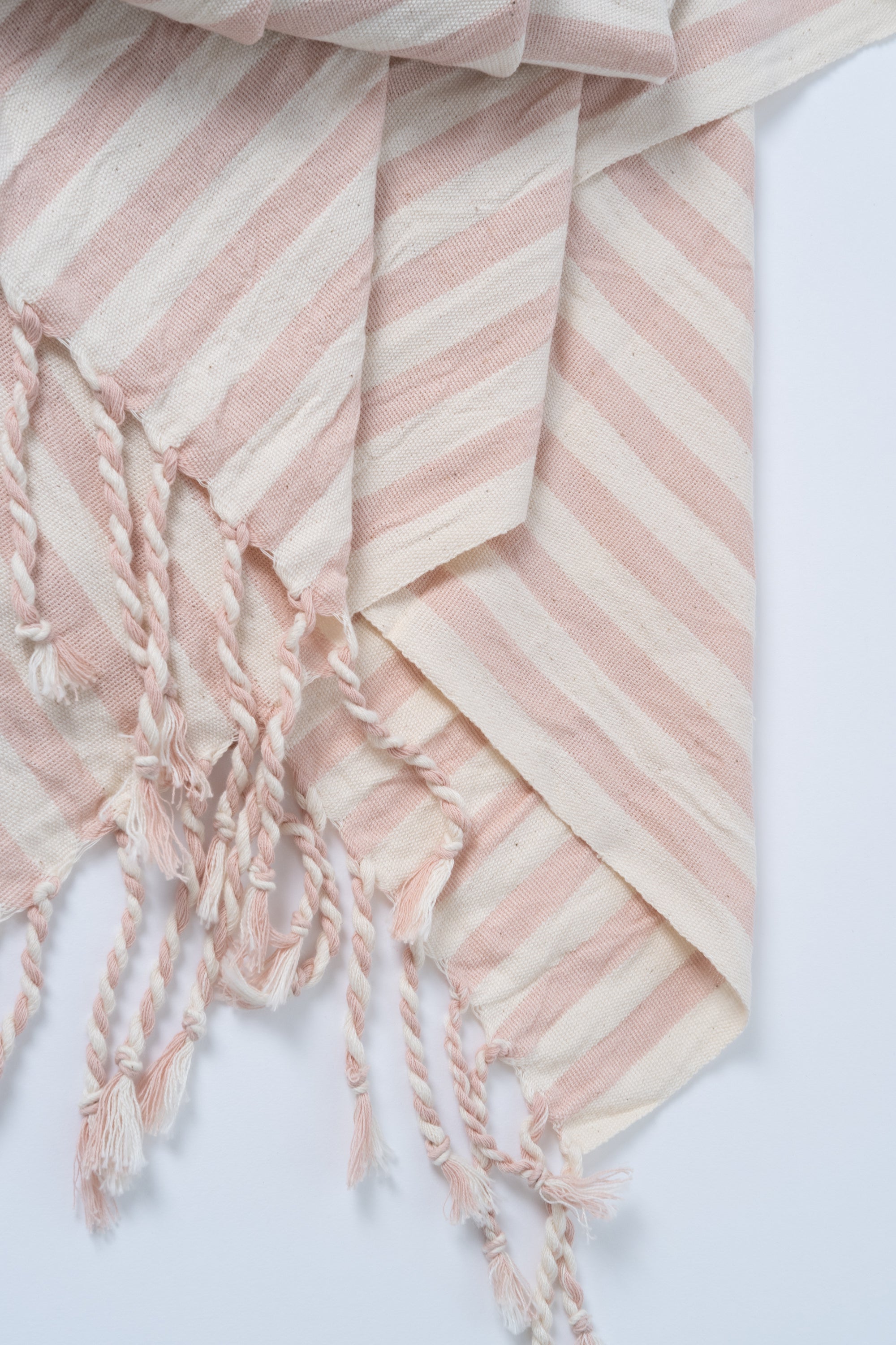 Girit Salmon Cotton Linen Towel Eastern Woven