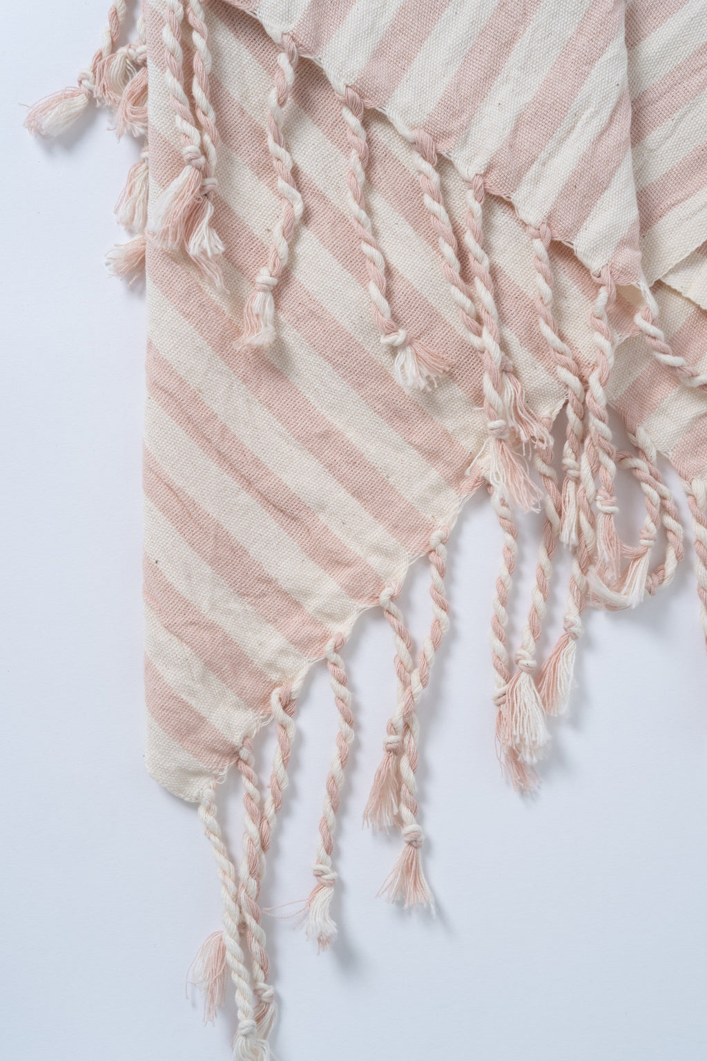 Girit Salmon Cotton Linen Towel Eastern Woven
