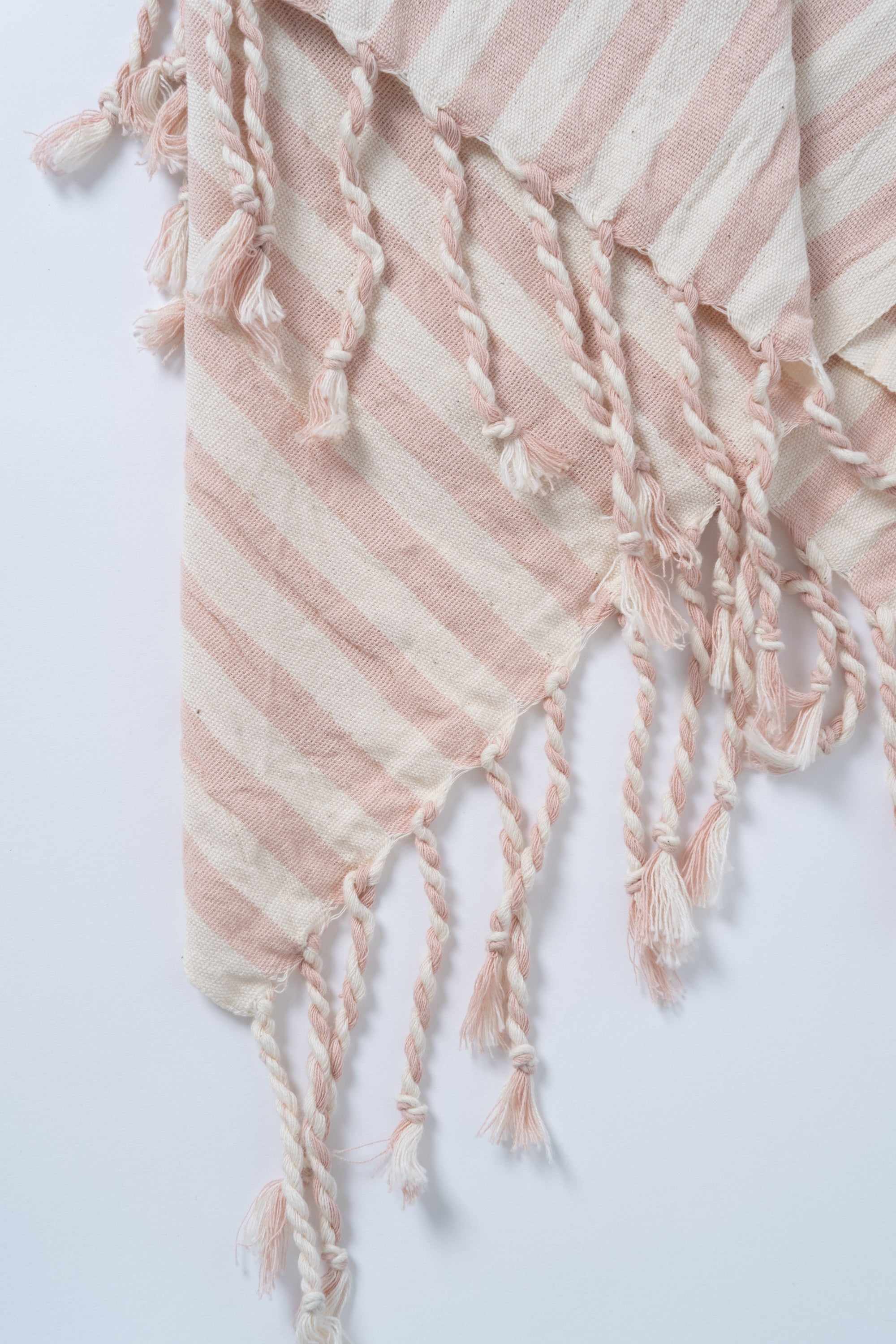 Girit Salmon Cotton Linen Towel Eastern Woven