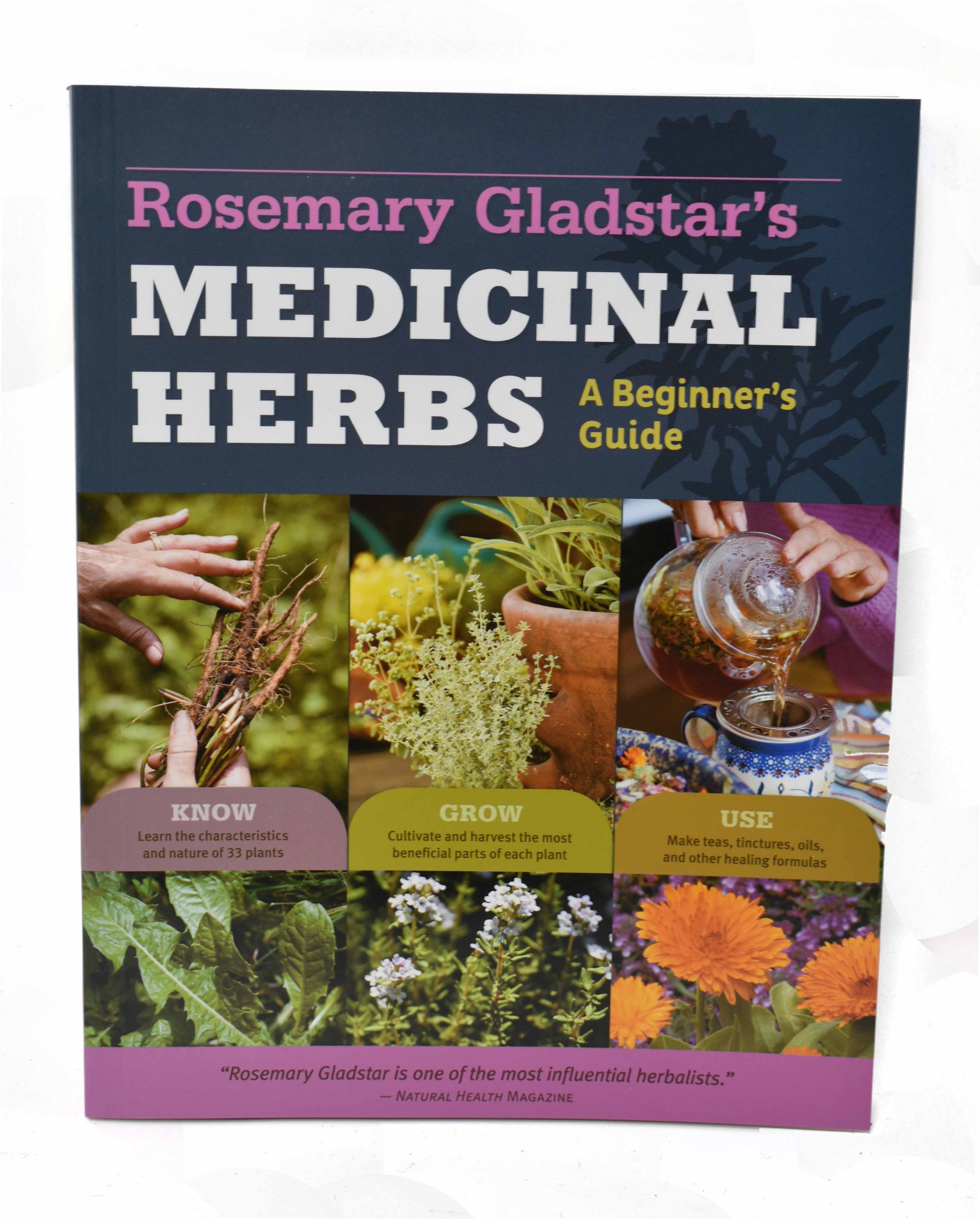 Rosemary Gladstar's Medicinal Herbs A Beginers Guide Findlavender.com