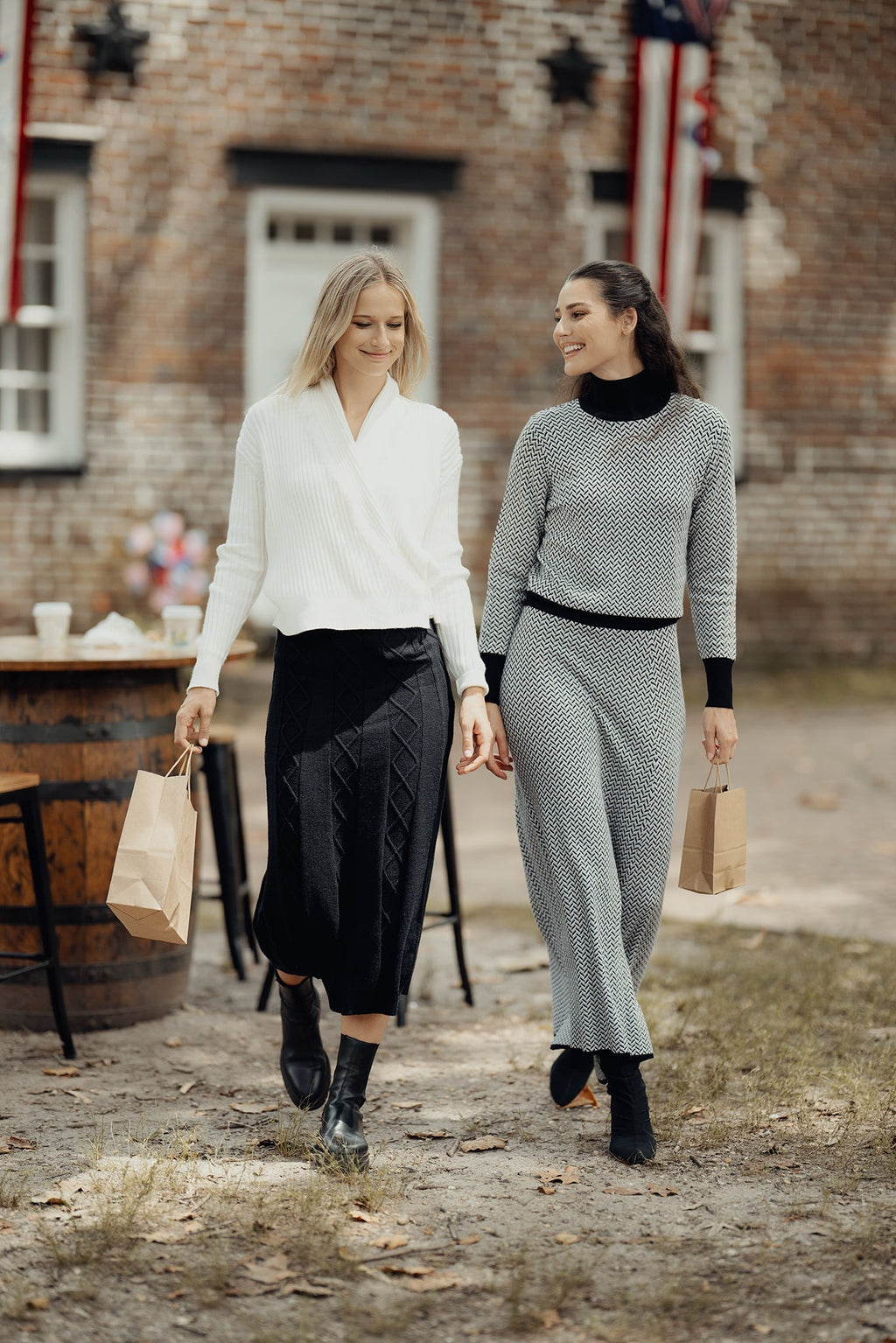 V-WRAP FRINGE CARDIGAN profile-nyc