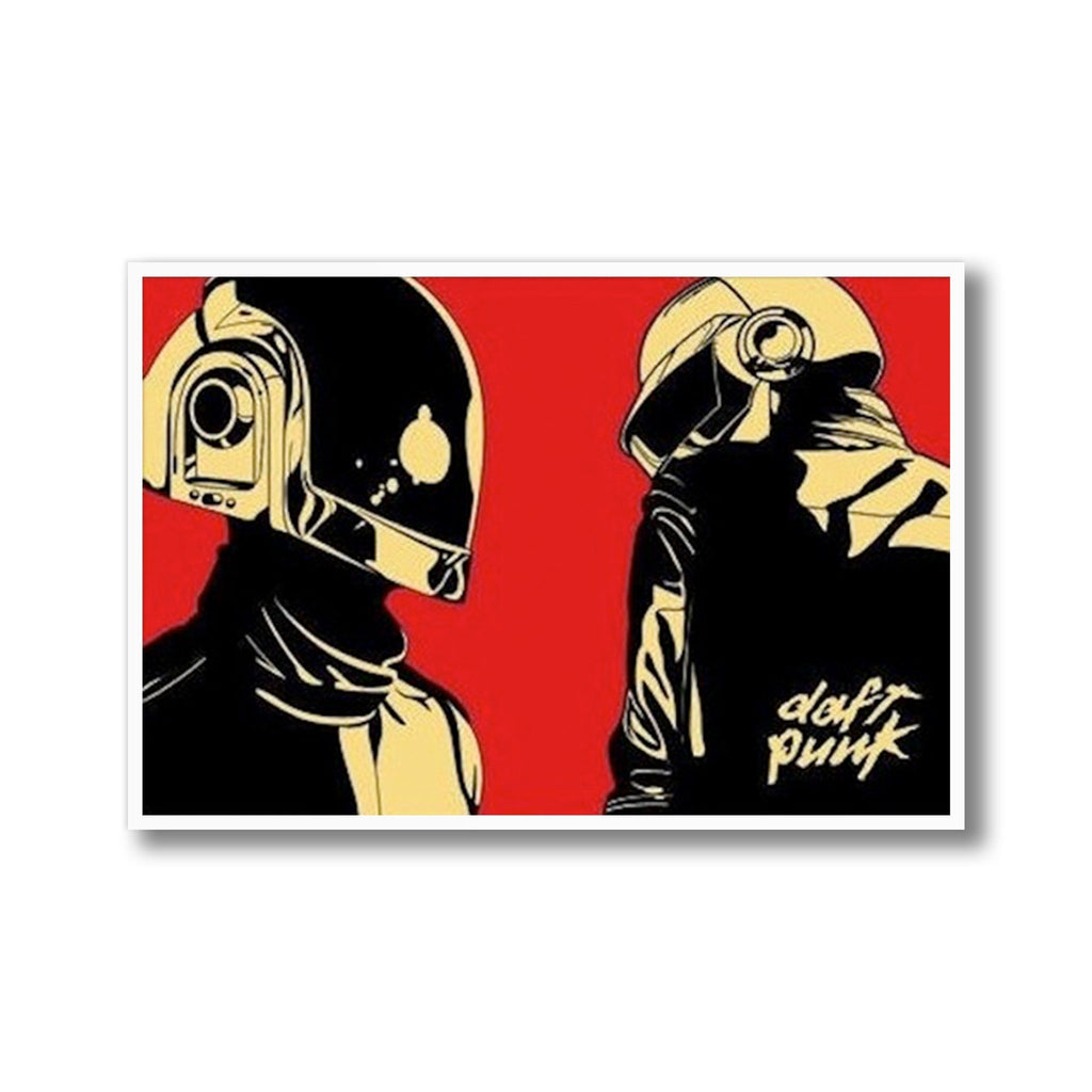 Daft Punk Red Harvest Art Gallery