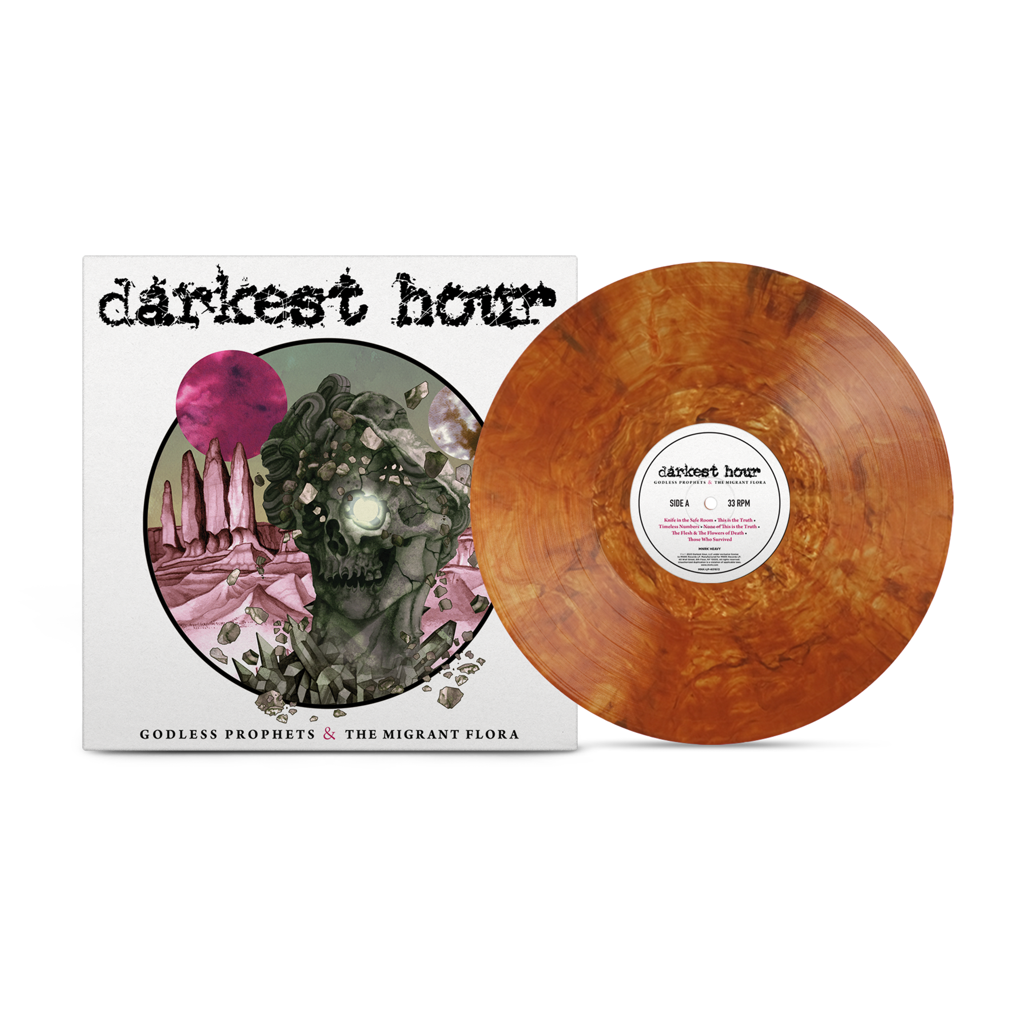 Darkest Hour - Godless Prophets & the Migrant Flora Copper Nugget Vinyl MNRK Heavy