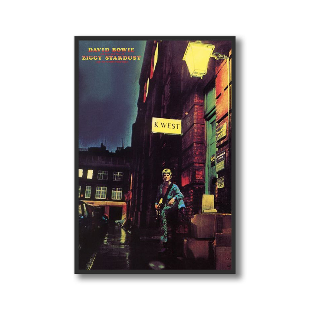 David Bowie Ziggy Stardust Poster Harvest Art Gallery