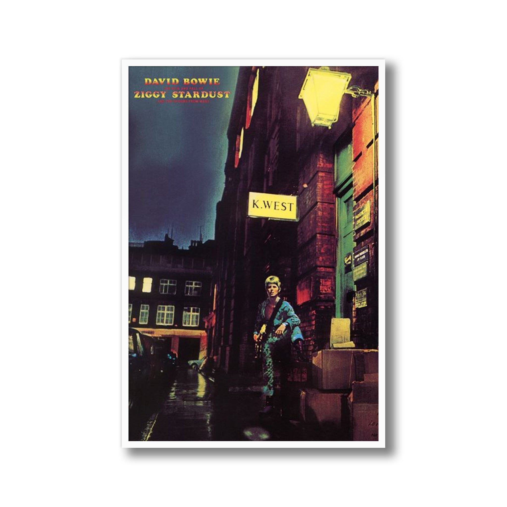 David Bowie Ziggy Stardust Poster Harvest Art Gallery