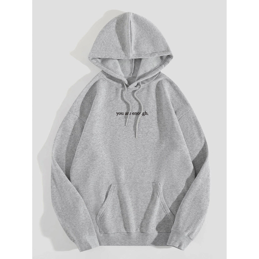 ''Dear Person Behind Me'' Plush Hoodie Gentleman.Clothing