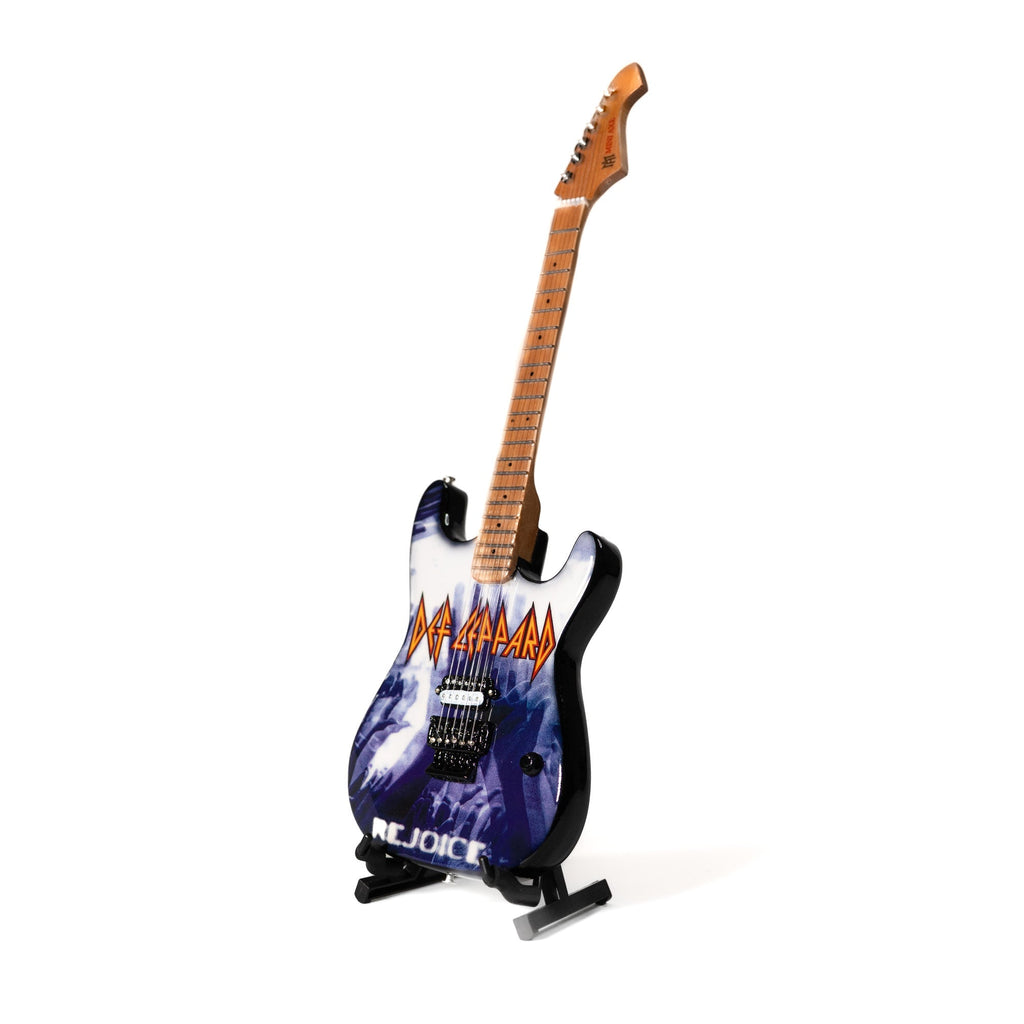 Def Leppard "Rejoice" Collectible Miniature Guitar The Mini Axe