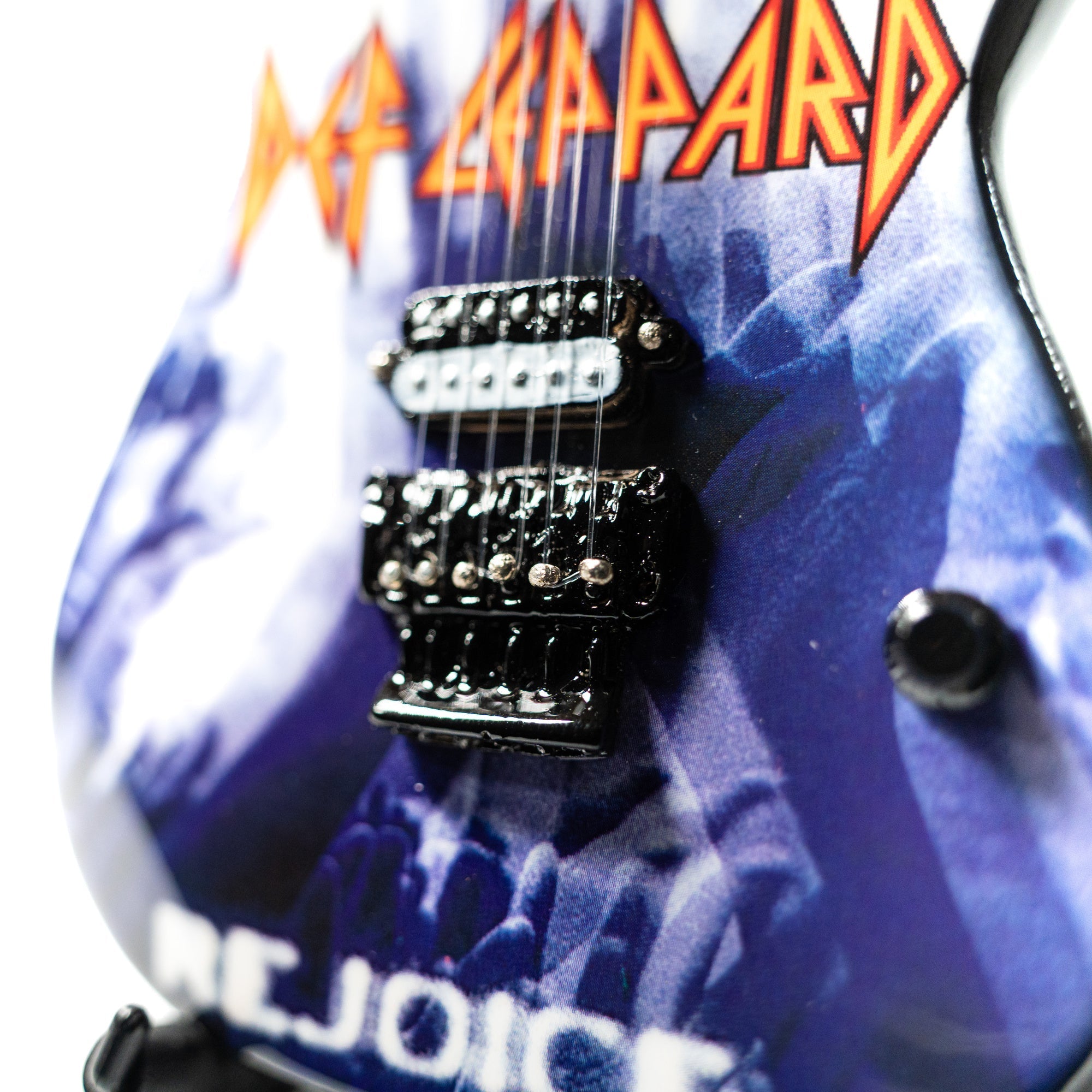 Def Leppard "Rejoice" Collectible Miniature Guitar The Mini Axe