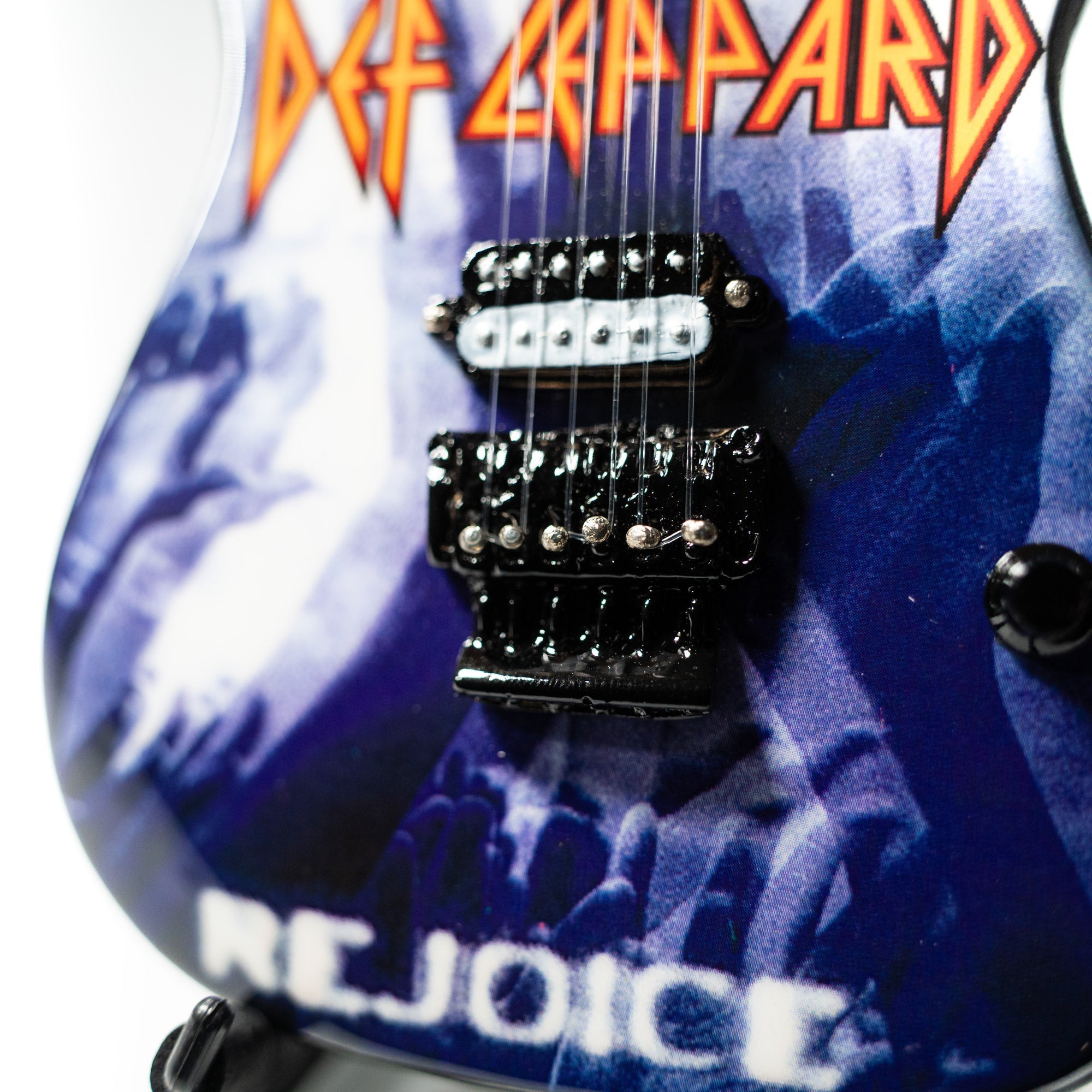 Def Leppard "Rejoice" Collectible Miniature Guitar The Mini Axe
