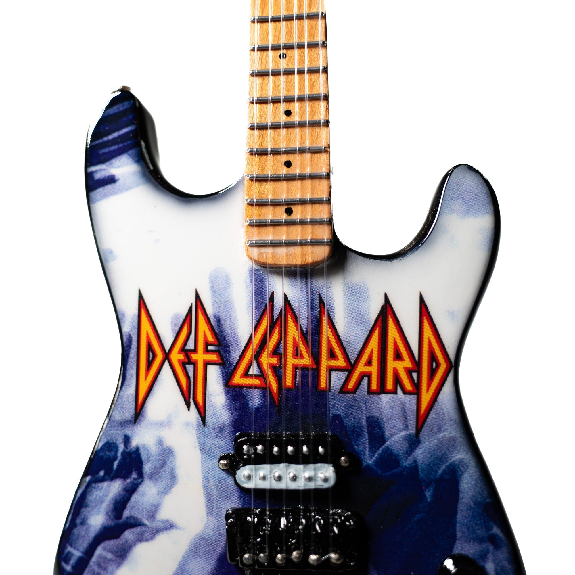 Def Leppard "Rejoice" Collectible Miniature Guitar The Mini Axe