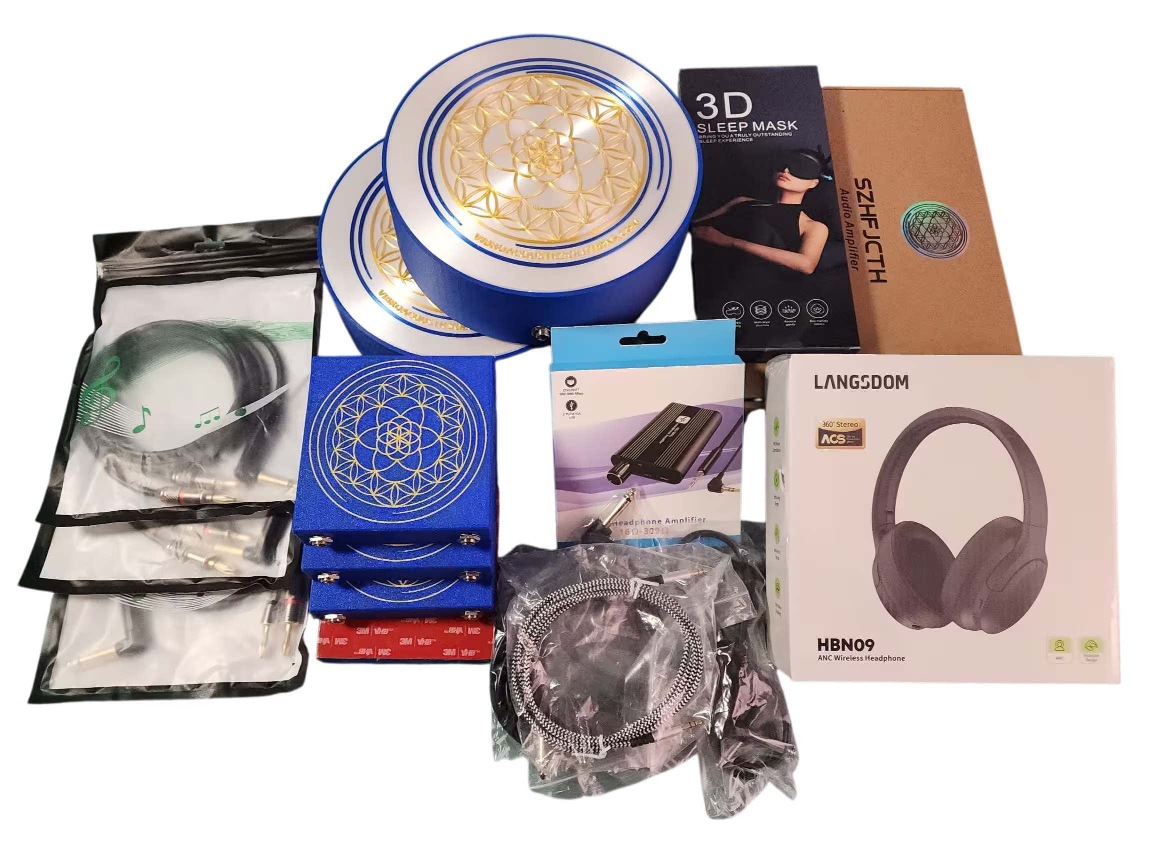 Vibroacoustic Therapy DIY Sound Bed Kit Attachments for Massage Table Vibroacoustic Solutions