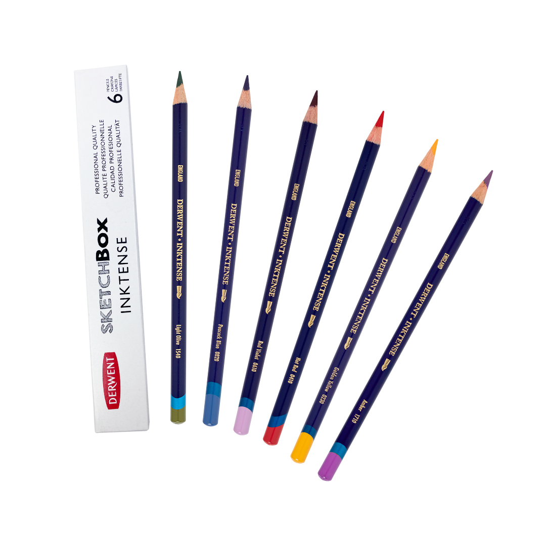 Derwent Inktense Custom Pencil 6-set ShopSketchBox