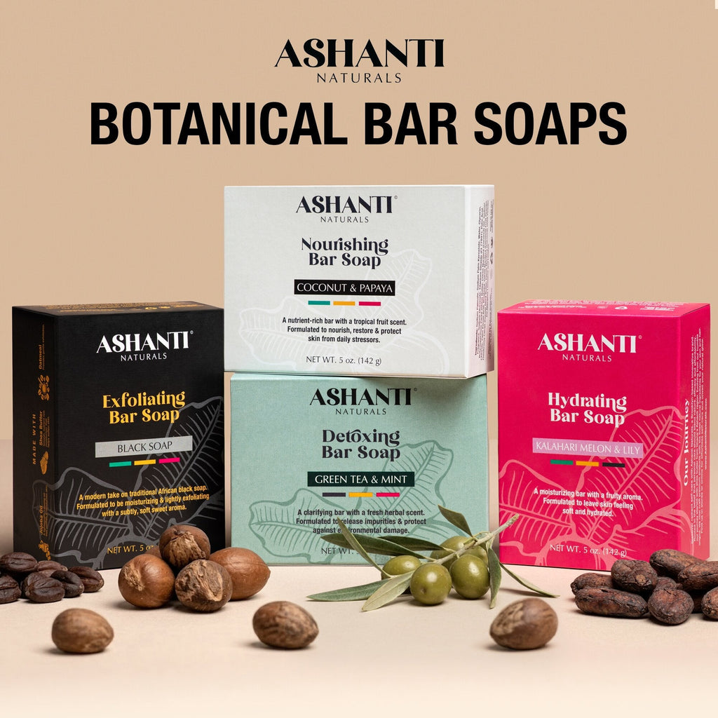 Detoxing Green Tea & Mint Soap Bar AshantiNaturals