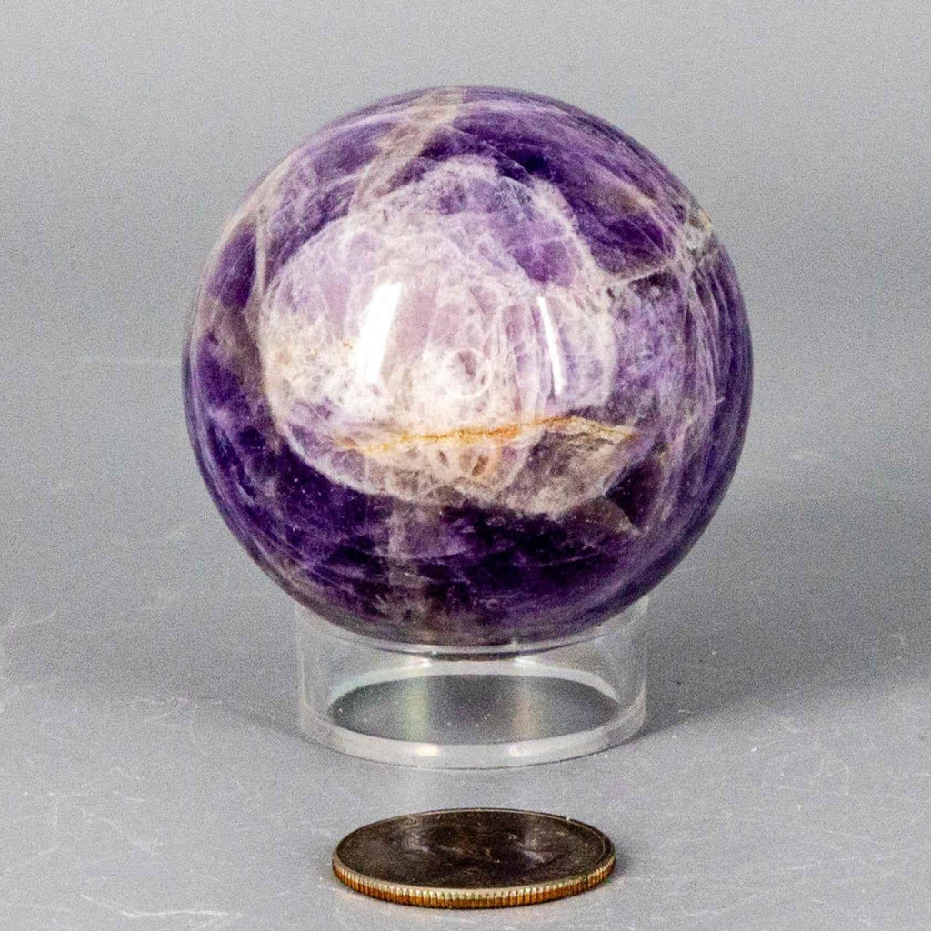 Dream Amethyst Crystal Sphere Polished Natural Specimen Crystal Destiny