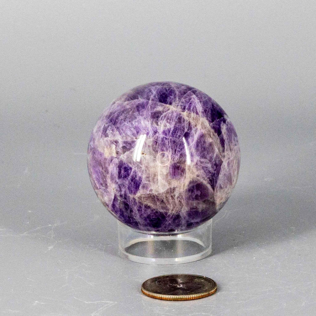 Dream Amethyst Crystal Sphere Polished Natural Specimen Crystal Destiny