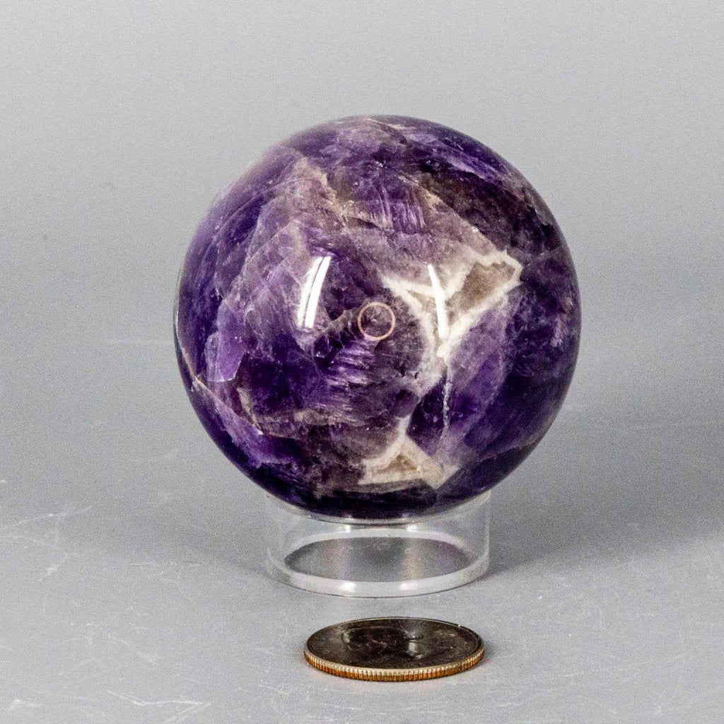 Dream Amethyst Crystal Sphere Polished Natural Specimen Crystal Destiny