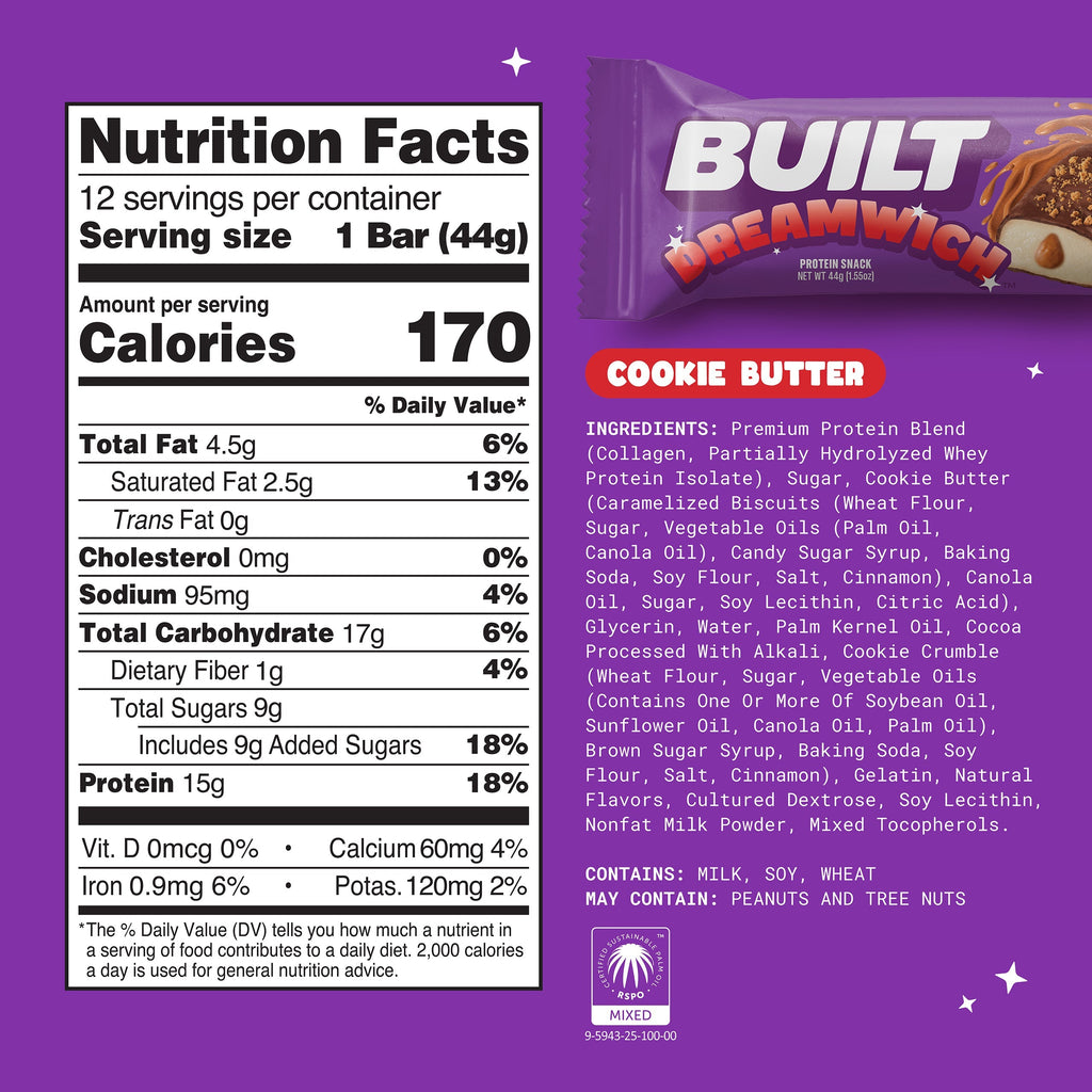 Dreamwich Cookie Butter BUILT