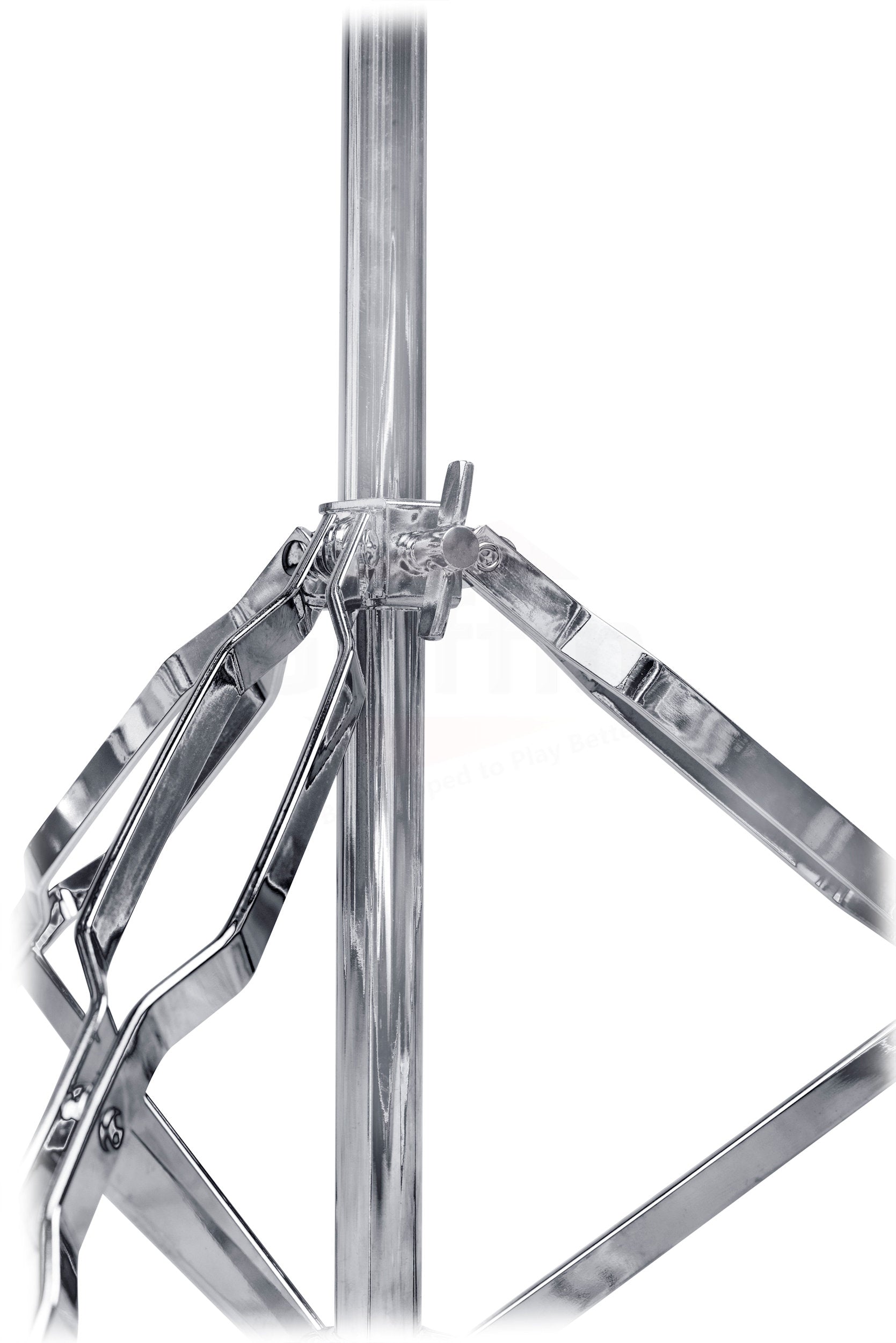 Straight Cymbal Stand (2 Pack) by GRIFFIN | Double Braced Legs, Slip-Proof Gear Holder | Light-Duty for Mobile Drummers | Percussion Drum Hardware Set for Mounting Crash, Ride & Splash Cymbals GeekStands.com