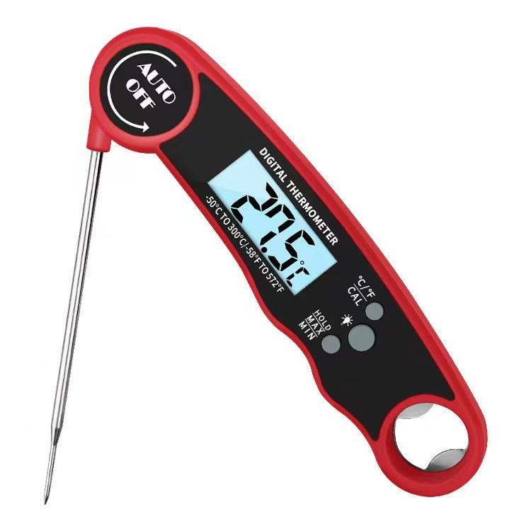 Waterproof Food Thermometer Folding Kitchen Thermometer BBQ BBQ Thermometer Water Thermometer