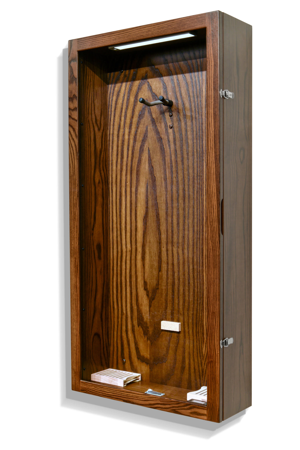 ClimaCase Rectangle Humidor - Northern White Ash with Rich Tobacco Stain Acoustic Remedy Cases