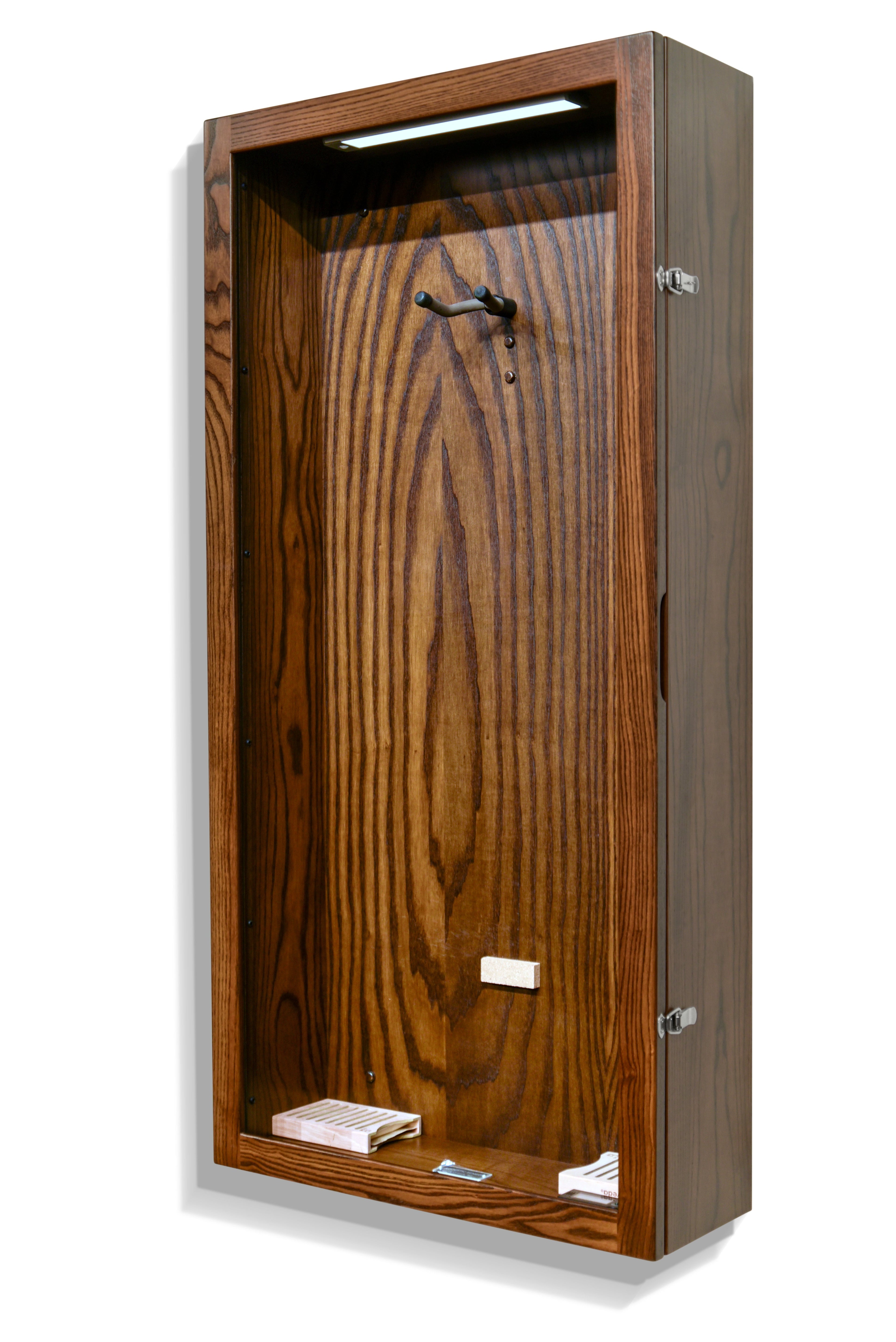 ClimaCase Rectangle Humidor - Northern White Ash with Rich Tobacco Stain Acoustic Remedy Cases