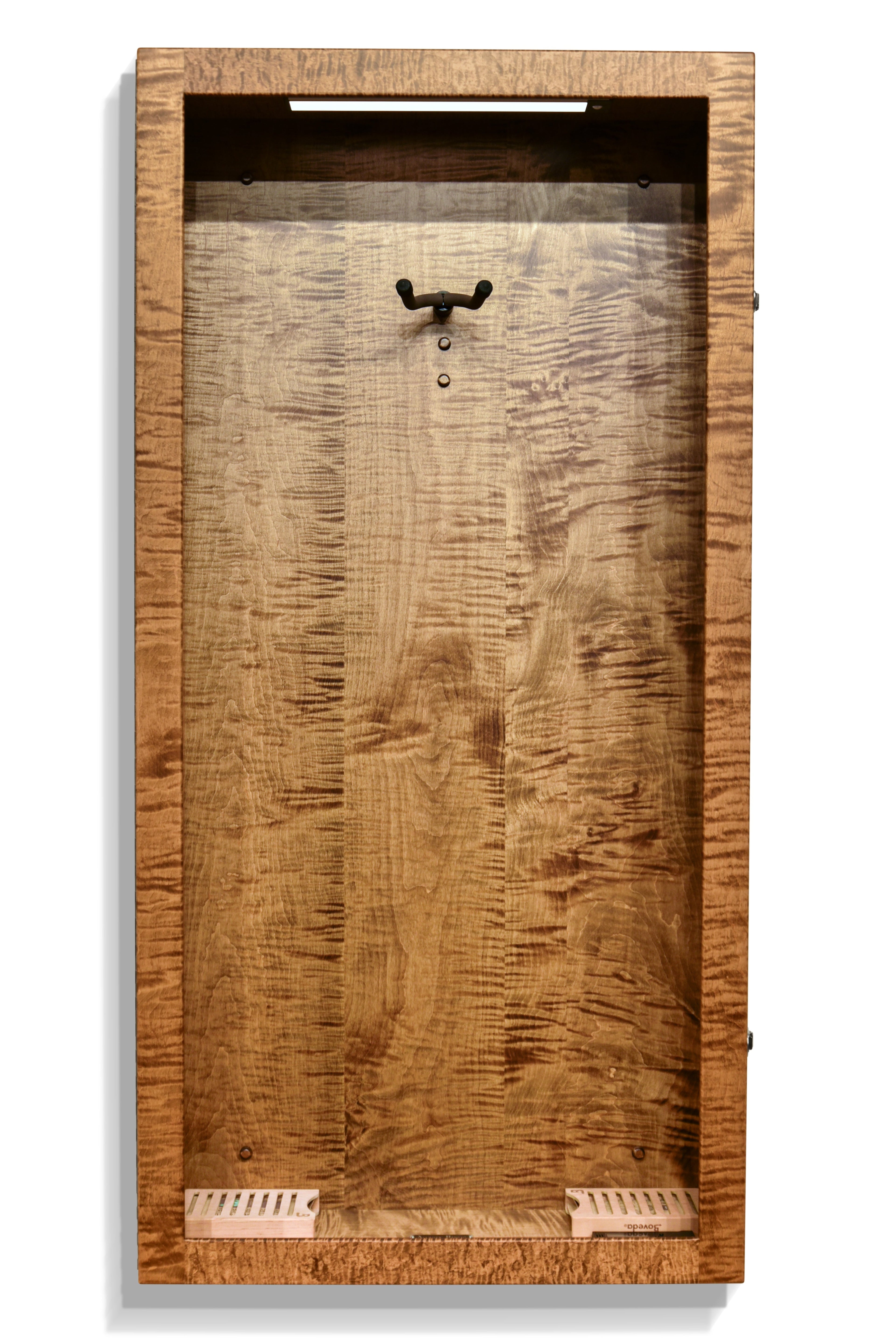 ClimaCase Rectangle Humidor - Flamed Maple with Provincial Stain Acoustic Remedy Cases