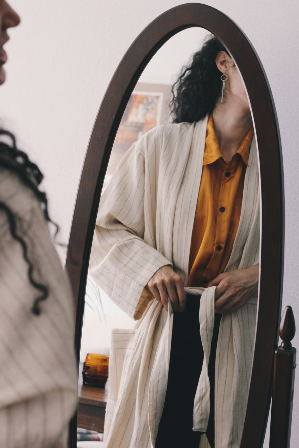 Drama Robe Eastern Woven