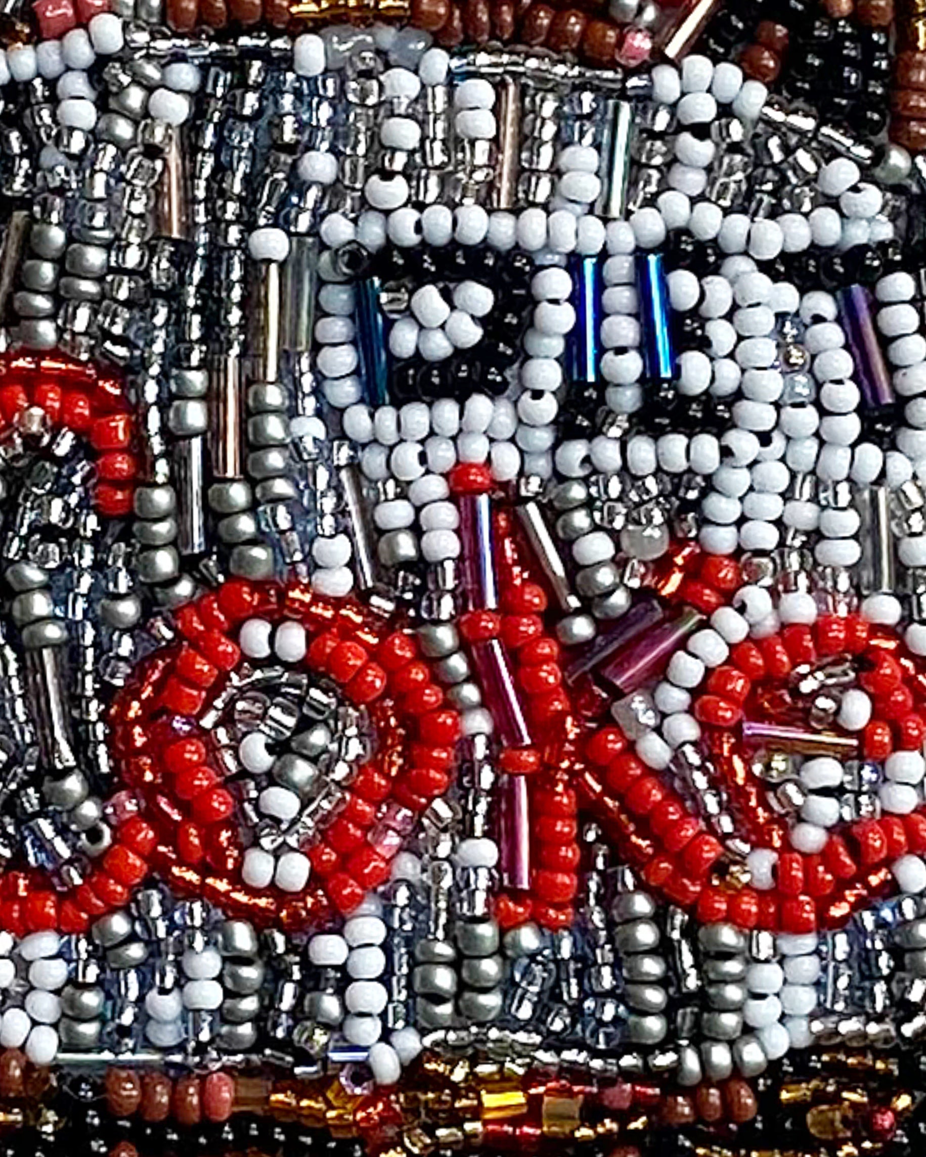 Diet Soda Beaded Artwork Heather Freitas