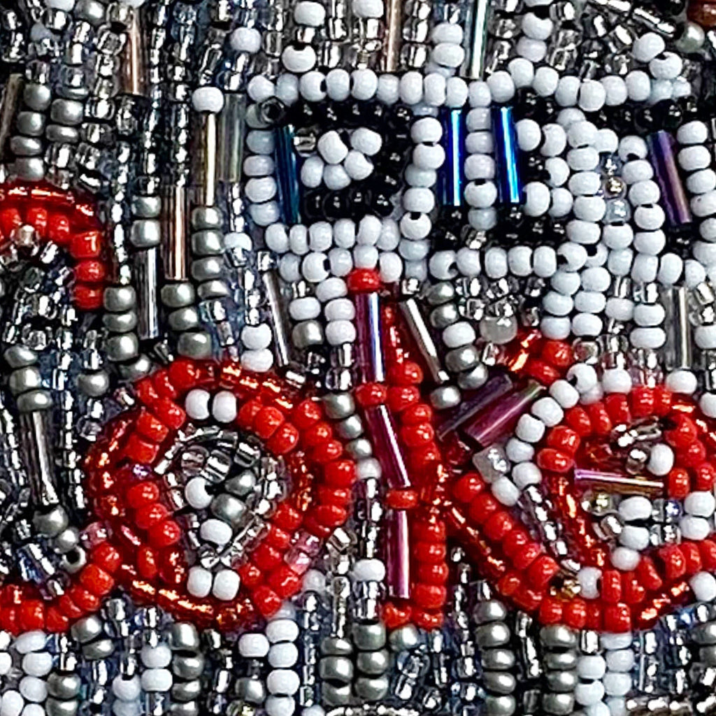 Diet Soda Beaded Artwork Heather Freitas