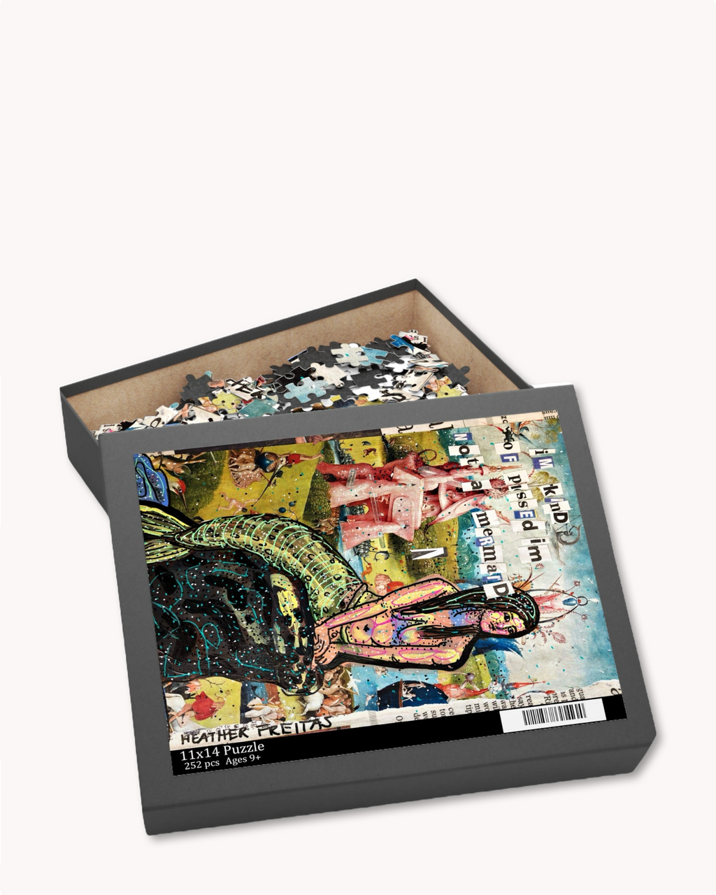 I'm Kinda pissed I'm Not A Mermaid Puzzle ( 120 - 500 Piece ) Heather Freitas
