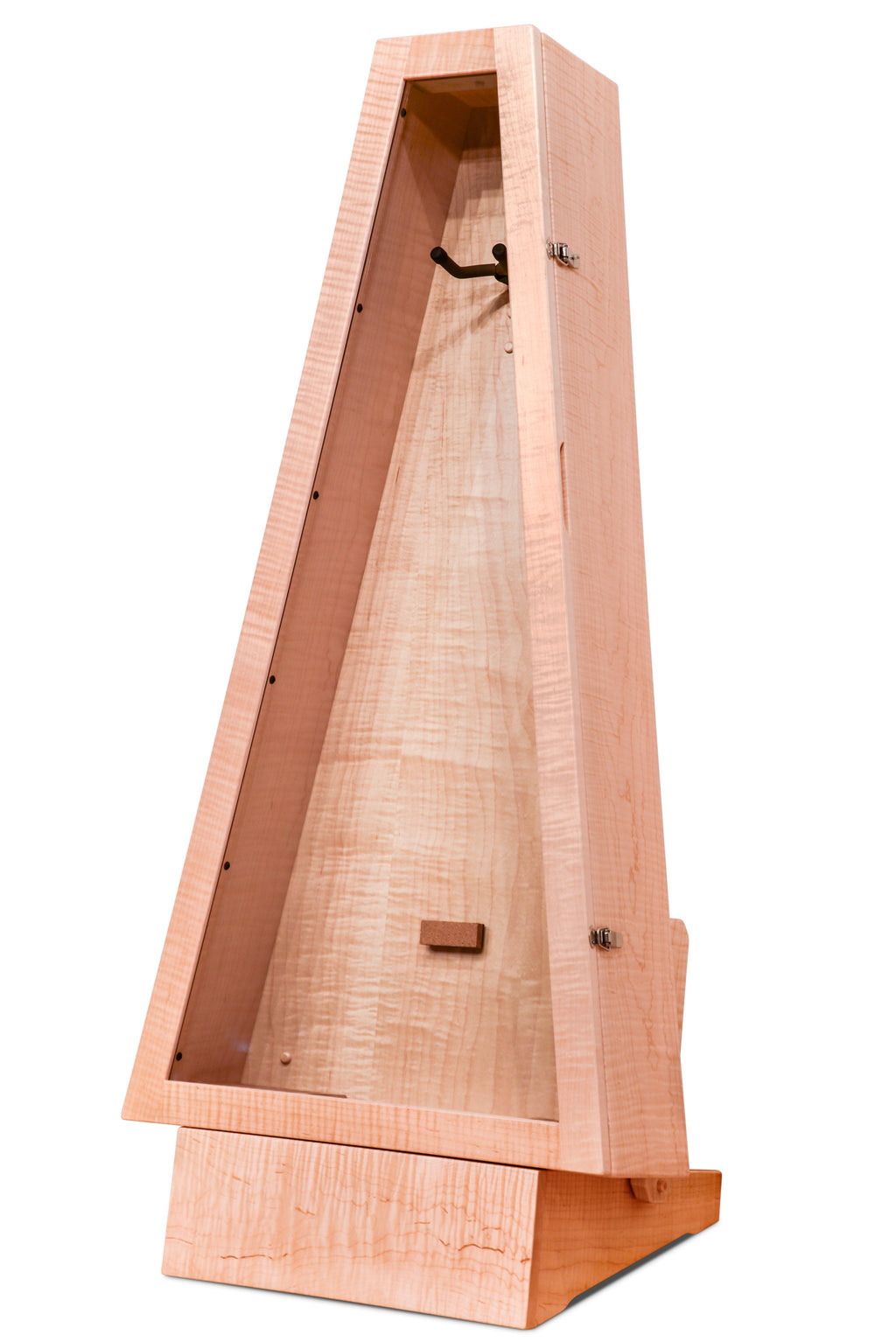 ClimaStand Triangle Humidor with Base - Flamed Maple Acoustic Remedy Cases