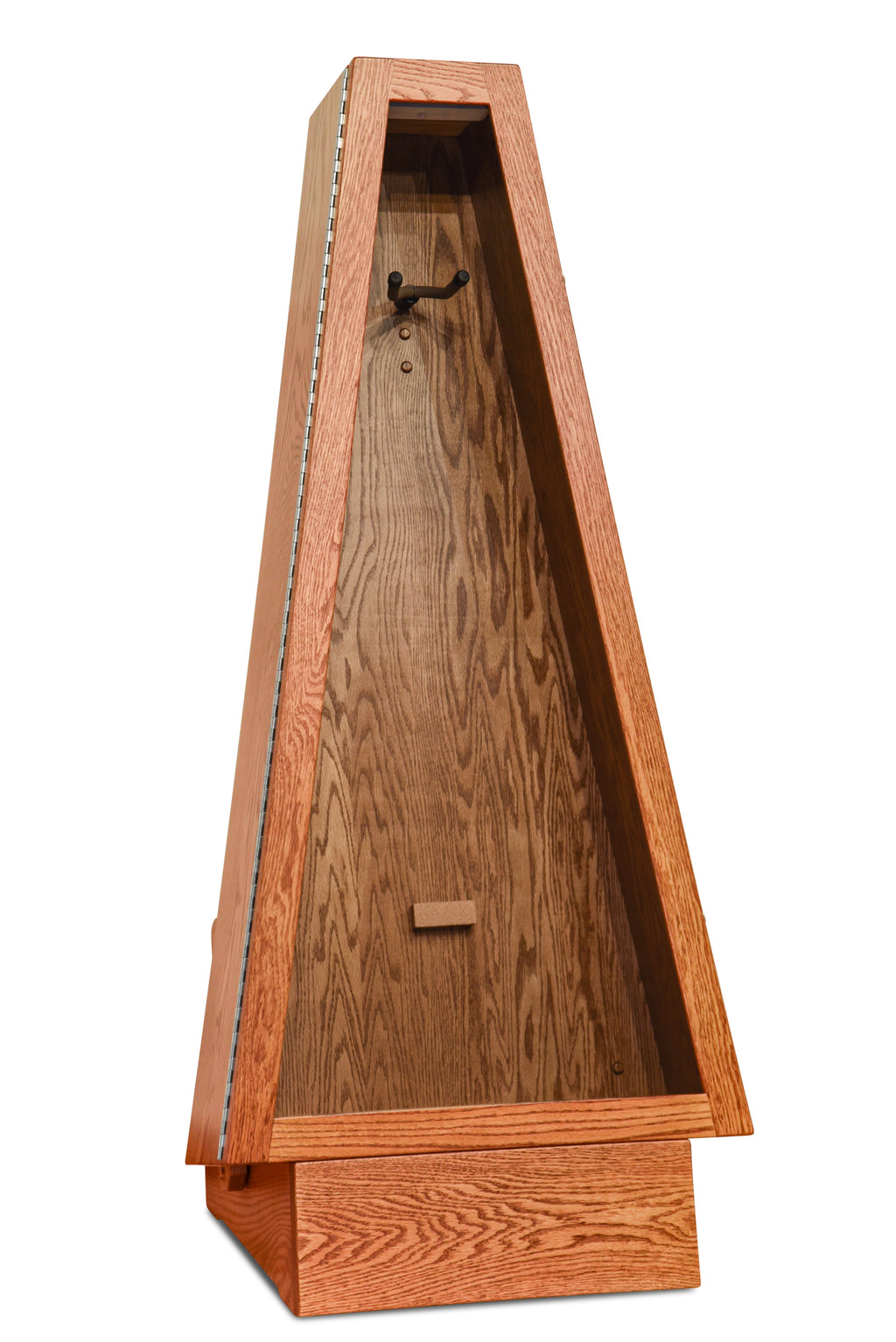 ClimaStand Triangle Humidor with Base - Red Oak with Golden Oak Stain Acoustic Remedy Cases