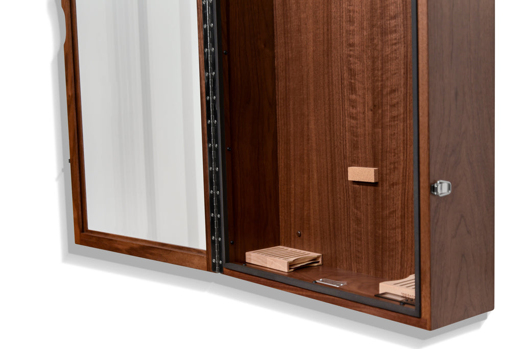 ClimaCase Rectangle Humidor - Walnut Acoustic Remedy Cases