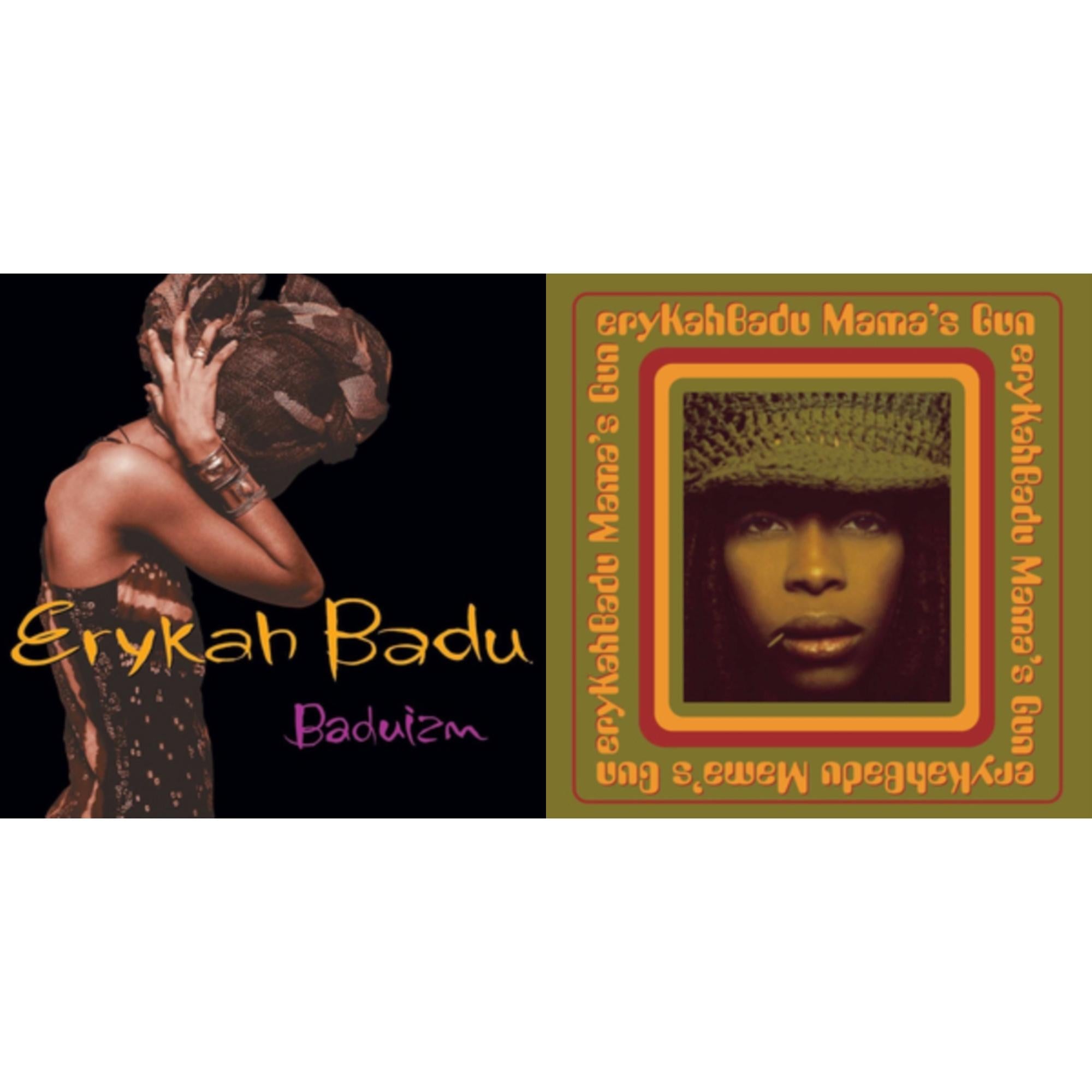 Erykah Badu - Baduizm & Mama's Gun - LP Vinyl Bundle Bundle Music