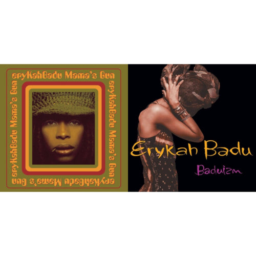 Erykah Badu - Mama's Gun & Baduizm - LP Vinyl Bundle Bundle Music