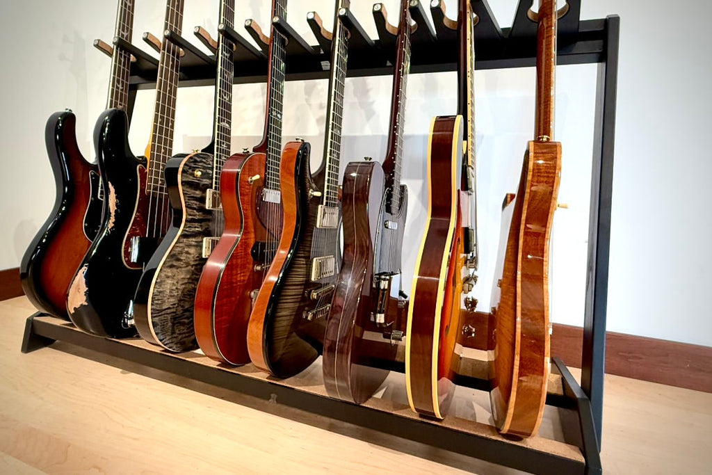 Traditional StringRack - Ash - Piano Black Acoustic Remedy Cases