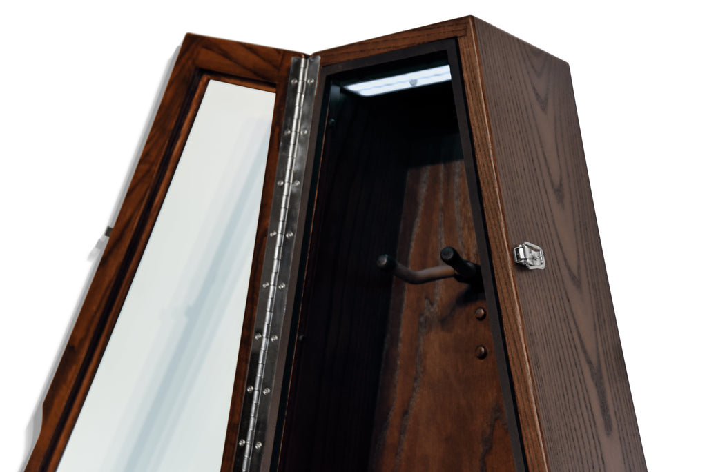 ClimaCase Triangle Humidor - Northern White Ash with Onyx Stain Acoustic Remedy Cases