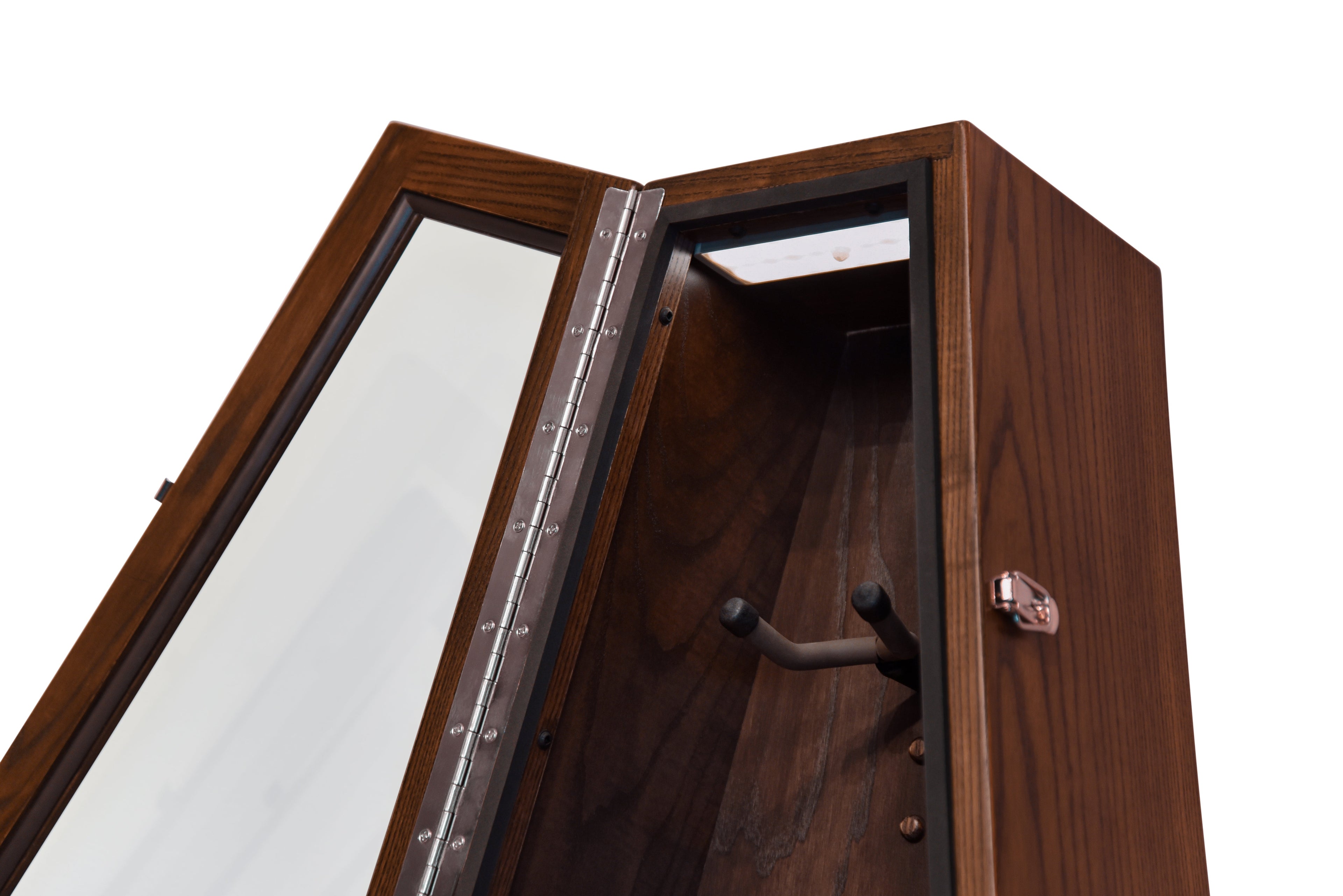 ClimaStand Triangle Humidor with Base - Northern White Ash with Coffee Stain Acoustic Remedy Cases