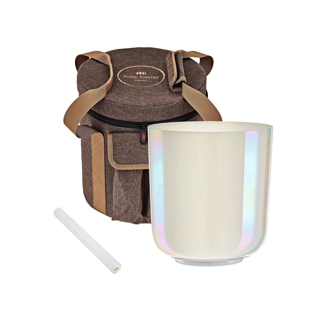 7" Essence Crystal Singing Bowl, Note B3, Creamy, Crown Chakra, 440 Hz Utah Energy Healing Center