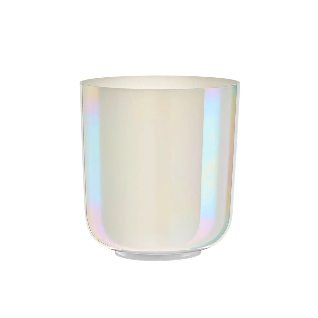 7" Essence Crystal Singing Bowl, Note B3, Creamy, Crown Chakra, 440 Hz Utah Energy Healing Center