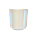 7" Essence Crystal Singing Bowl, Note B3, Creamy, Crown Chakra, 440 Hz Utah Energy Healing Center