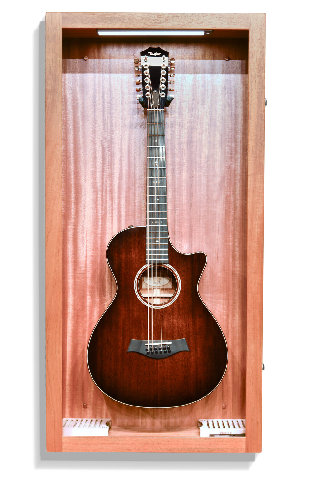ClimaCase Rectangle Humidor - African Mahogany (Quarter Sawn) Acoustic Remedy Cases