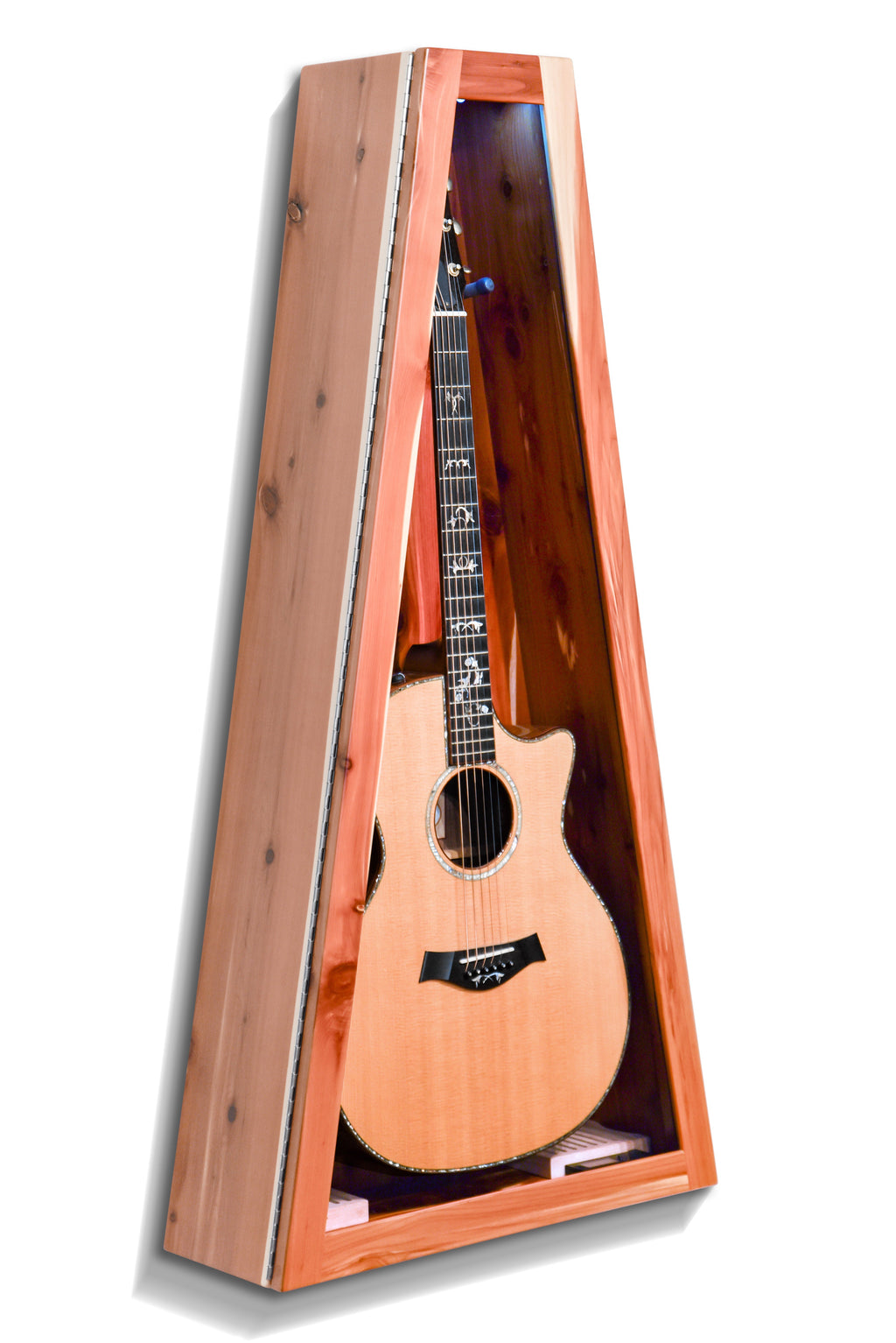 ClimaCase Triangle Humidor - Cedar Acoustic Remedy Cases