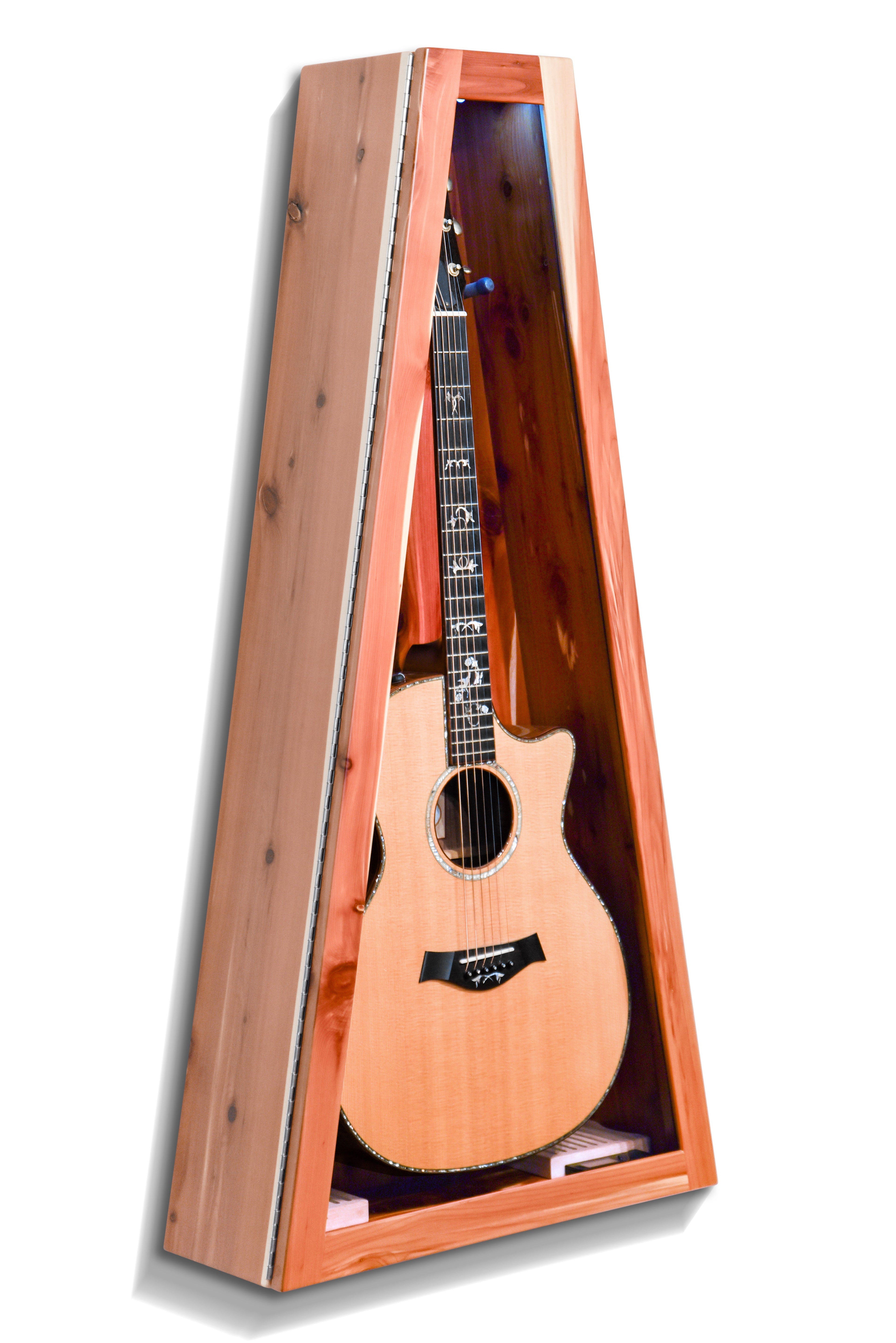 ClimaCase Triangle Humidor - Cedar Acoustic Remedy Cases