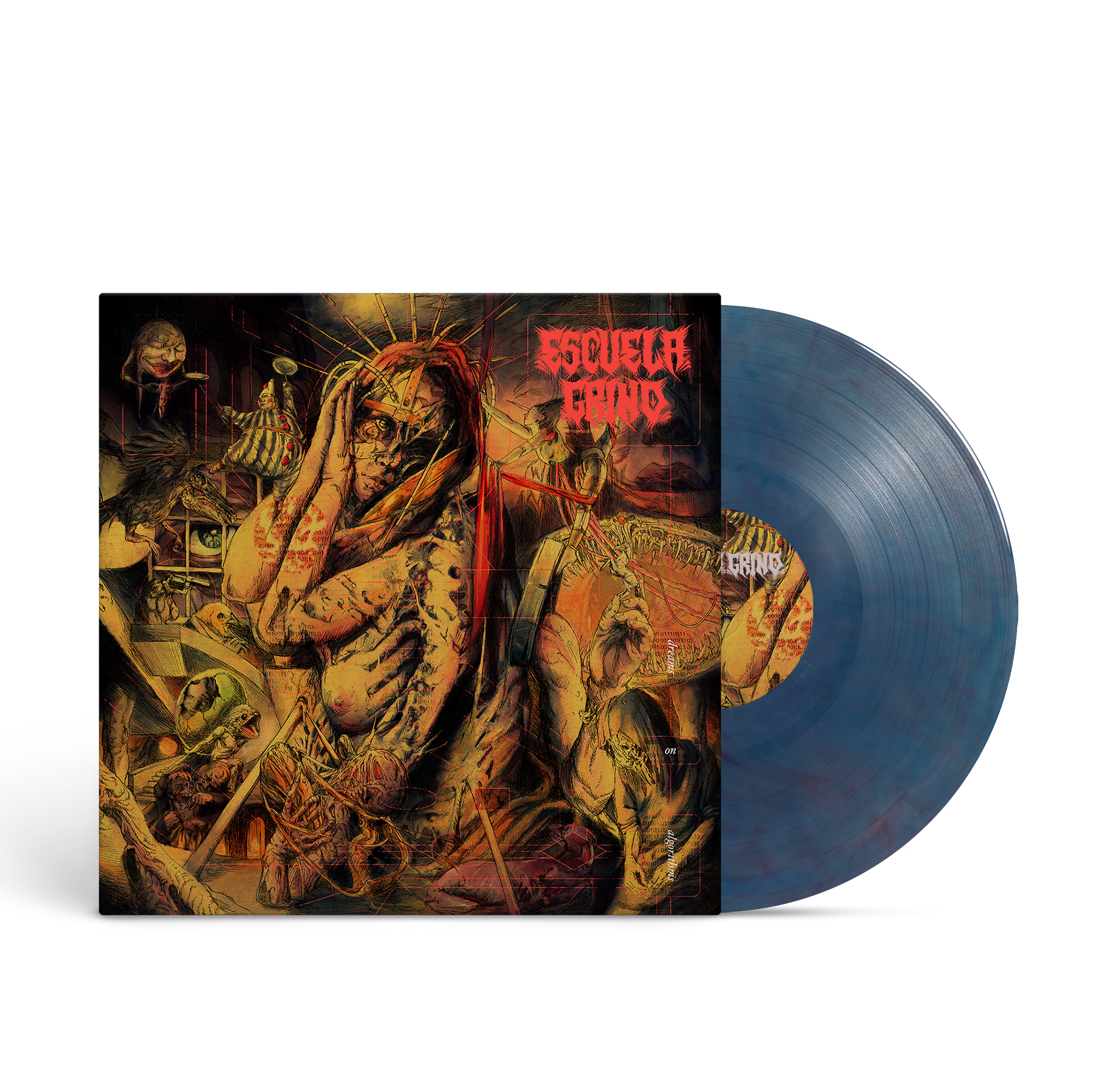 Escuela Grind - Dreams On Algorithms Midnight Oil Vinyl LP MNRK Heavy