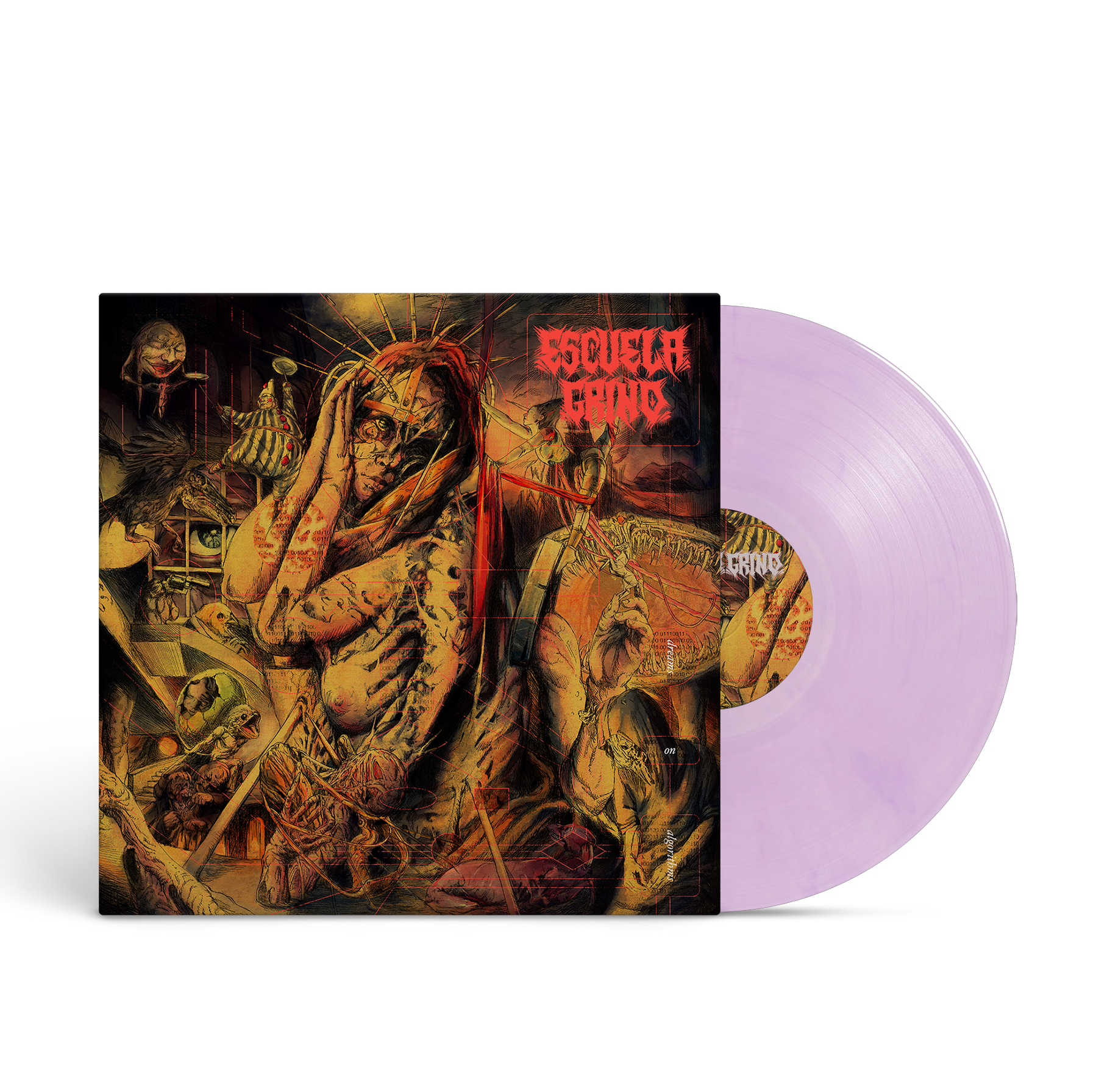 Escuela Grind - Dreams On Algorithms Orchid Vinyl LP MNRK Heavy