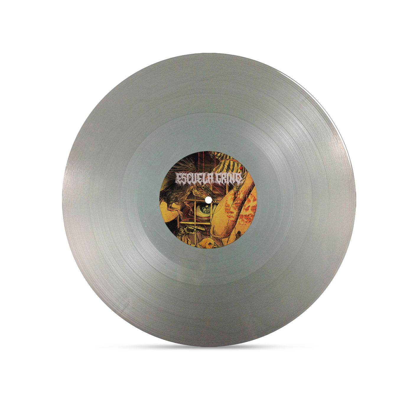 Escuela Grind - Dreams On Algorithms Metallic Silver Vinyl LP MNRK Heavy