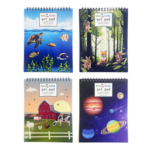 Eco-Kids Art Pad – 8.5x11 in – 50 Pages – by Elseware Unplug elseware unplug