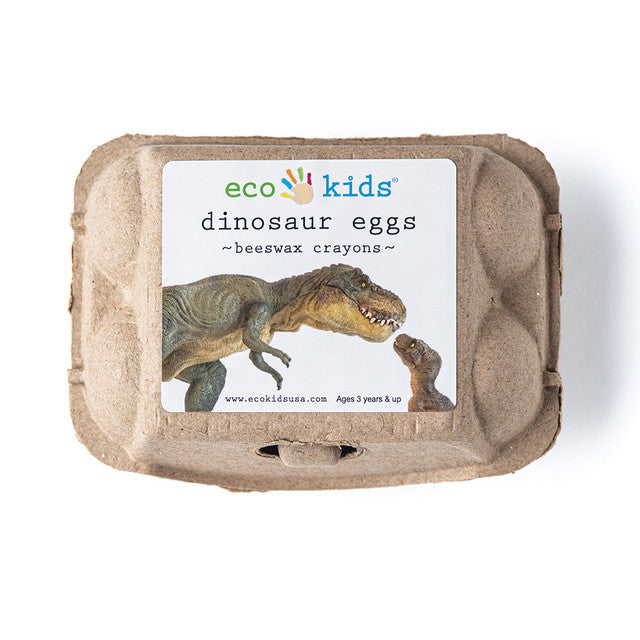 Non-Toxic Beeswax Crayons - Dinosaur Eggs elseware unplug