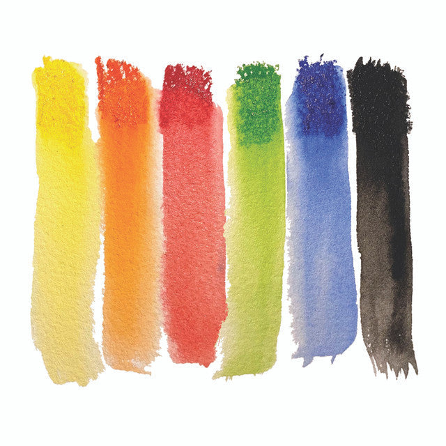Watercolor Pencils – Jumbo Size – Set of 6 Colors elseware unplug